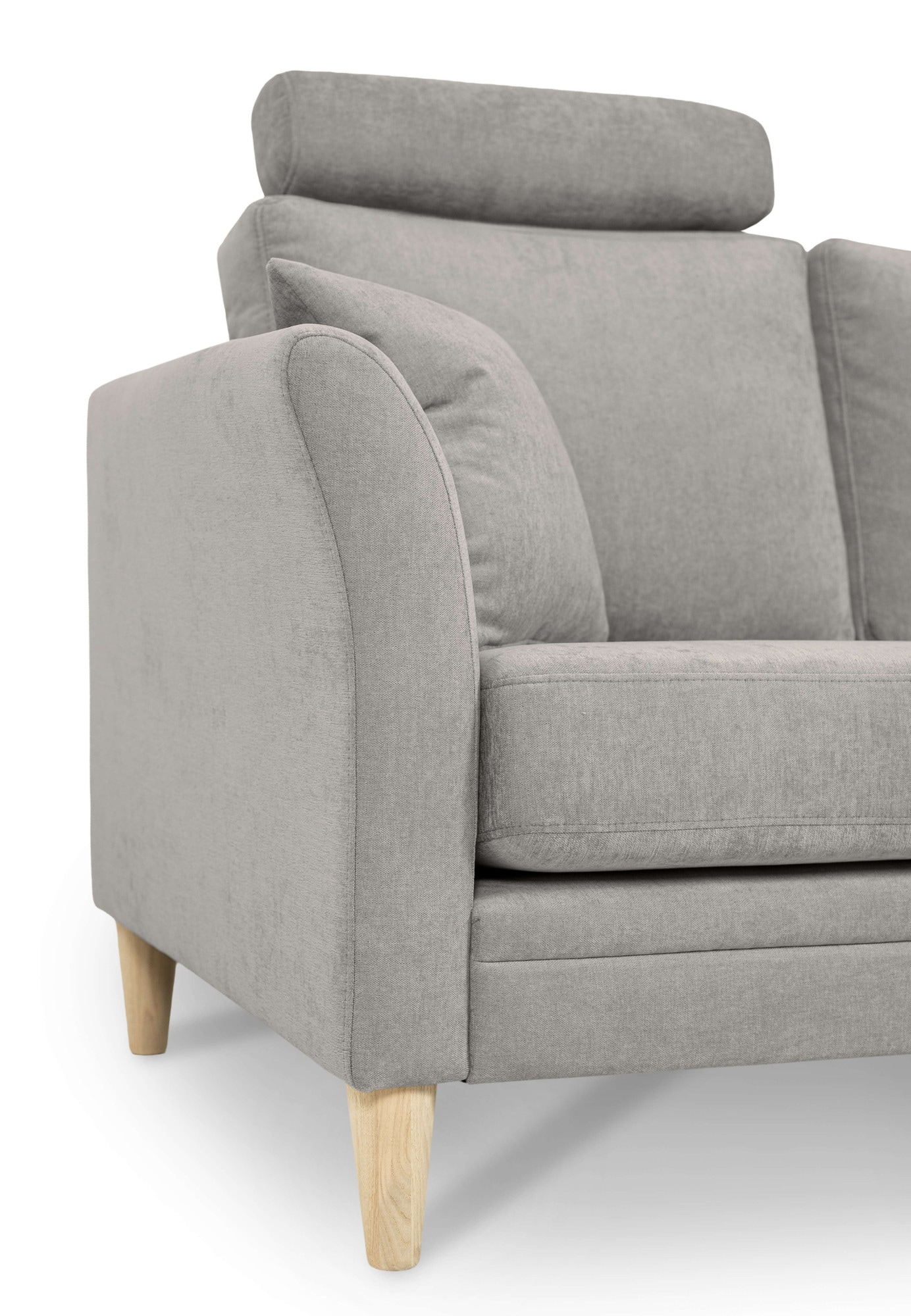 OTTO home Sofa-Kopfstütze "Arellano" ideale Ergänzung zum Sofa, Webstoff fein, Chenille