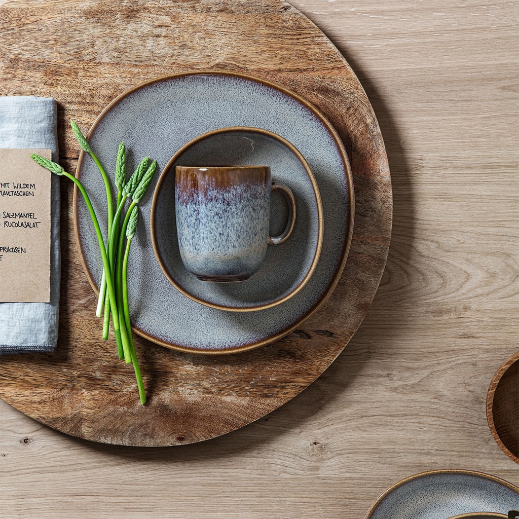 like. by Villeroy & Boch Geschirr-Set »Frühstücks-Set Lave 6er Set«