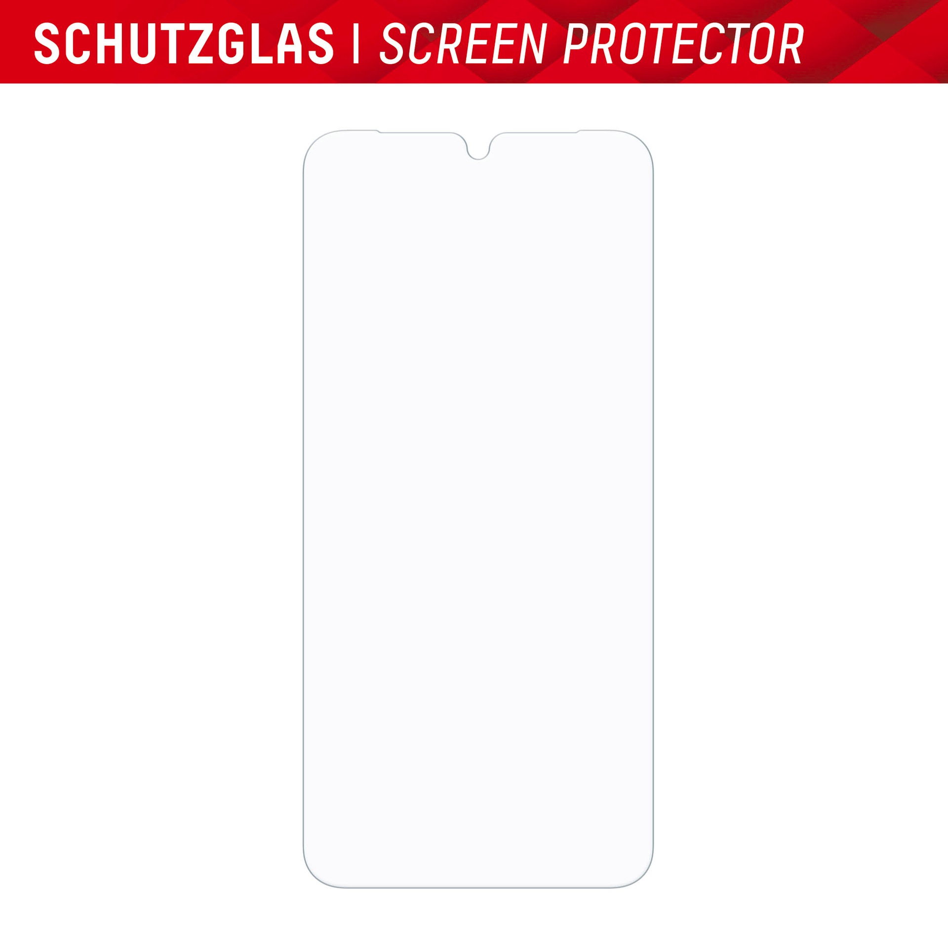 Displex Displayschutzglas »Smart Glass Screen Protection - ultra-dünn, unzerbrechlich, unsichtbar«, für Samsung Galaxy A26, Displayschutzfolie, Schutzfolie, Bildschirmschutz, kratz- & stoßfest