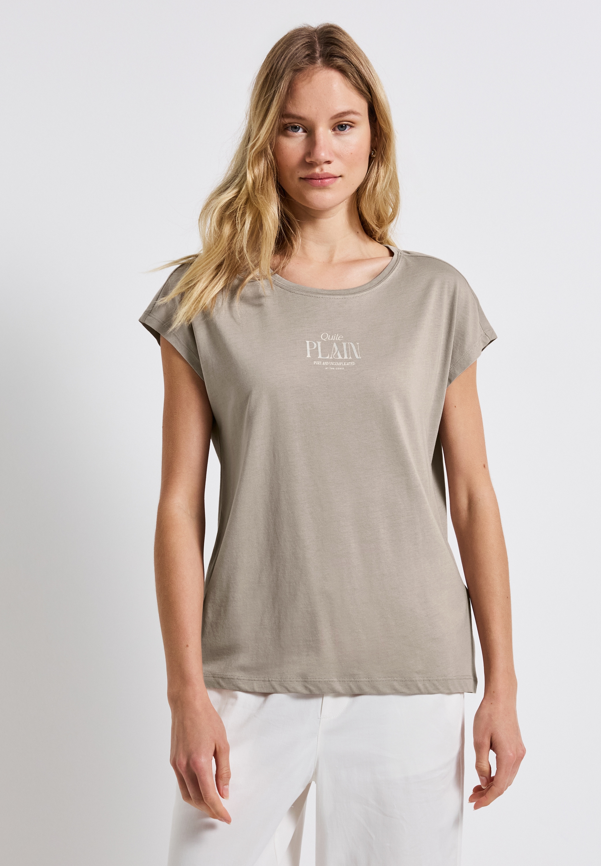 STREET ONE T-Shirt, im soften Baumwoll-Mix günstig online kaufen