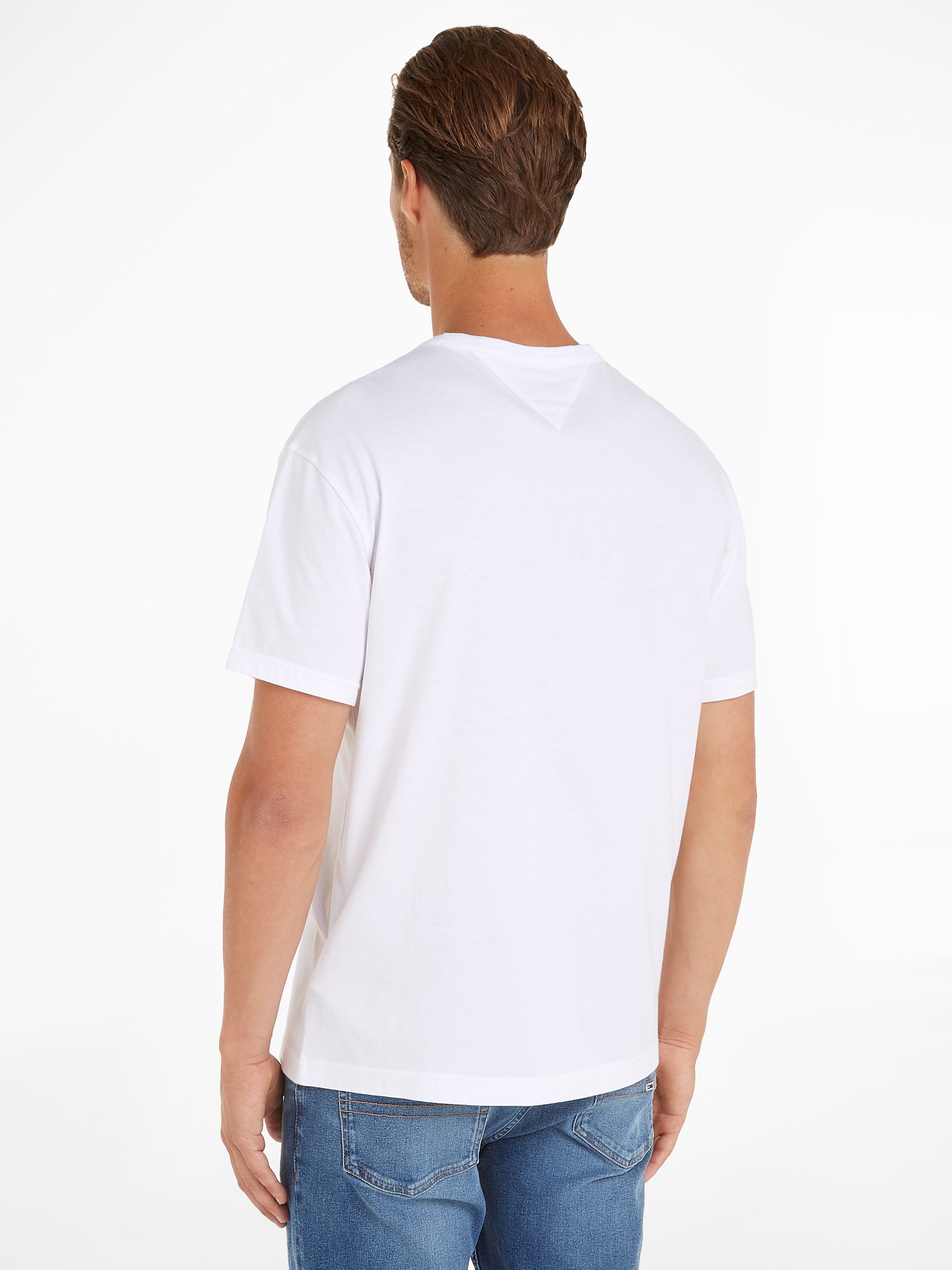 Tommy Jeans T-Shirt "TJM REG CORP TEE EXT", mit Tommy Jeans Stickerei günstig online kaufen