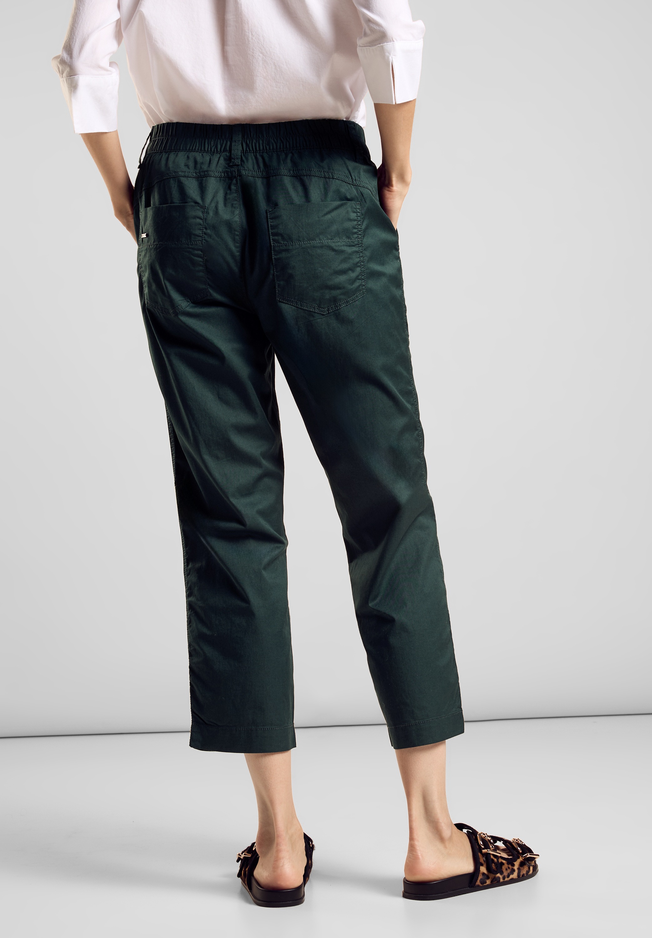 STREET ONE Röhrenhose, Middle Waist