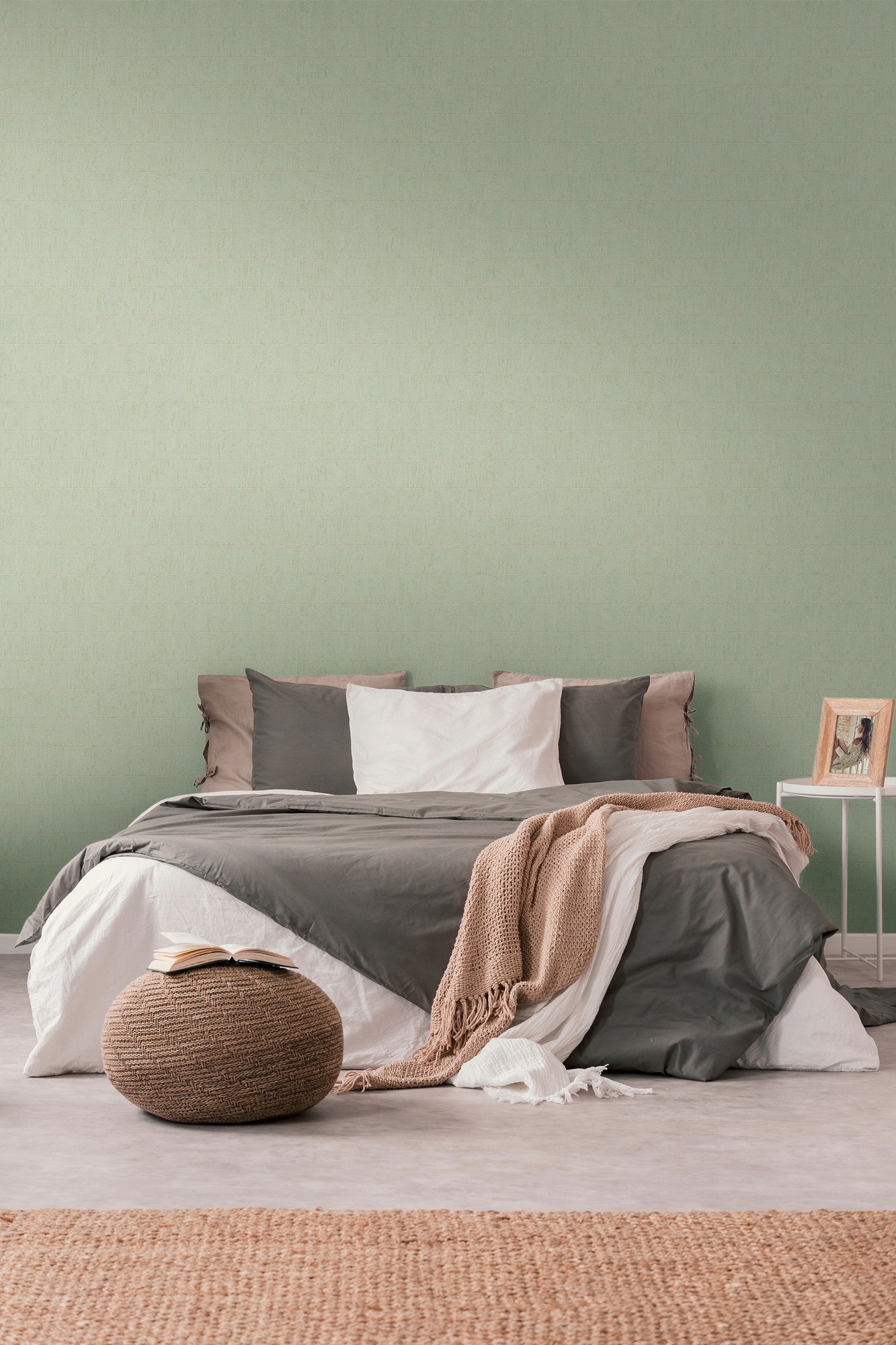 A.S. Création Vliestapete »Jade 2 Grafik-Tapete Mustertapete Metallic-Effekt Dreiecke«, glänzend, Vliestapete geometrisch für Schlafzimmer Küche Wohnzimmer Grafik Flur