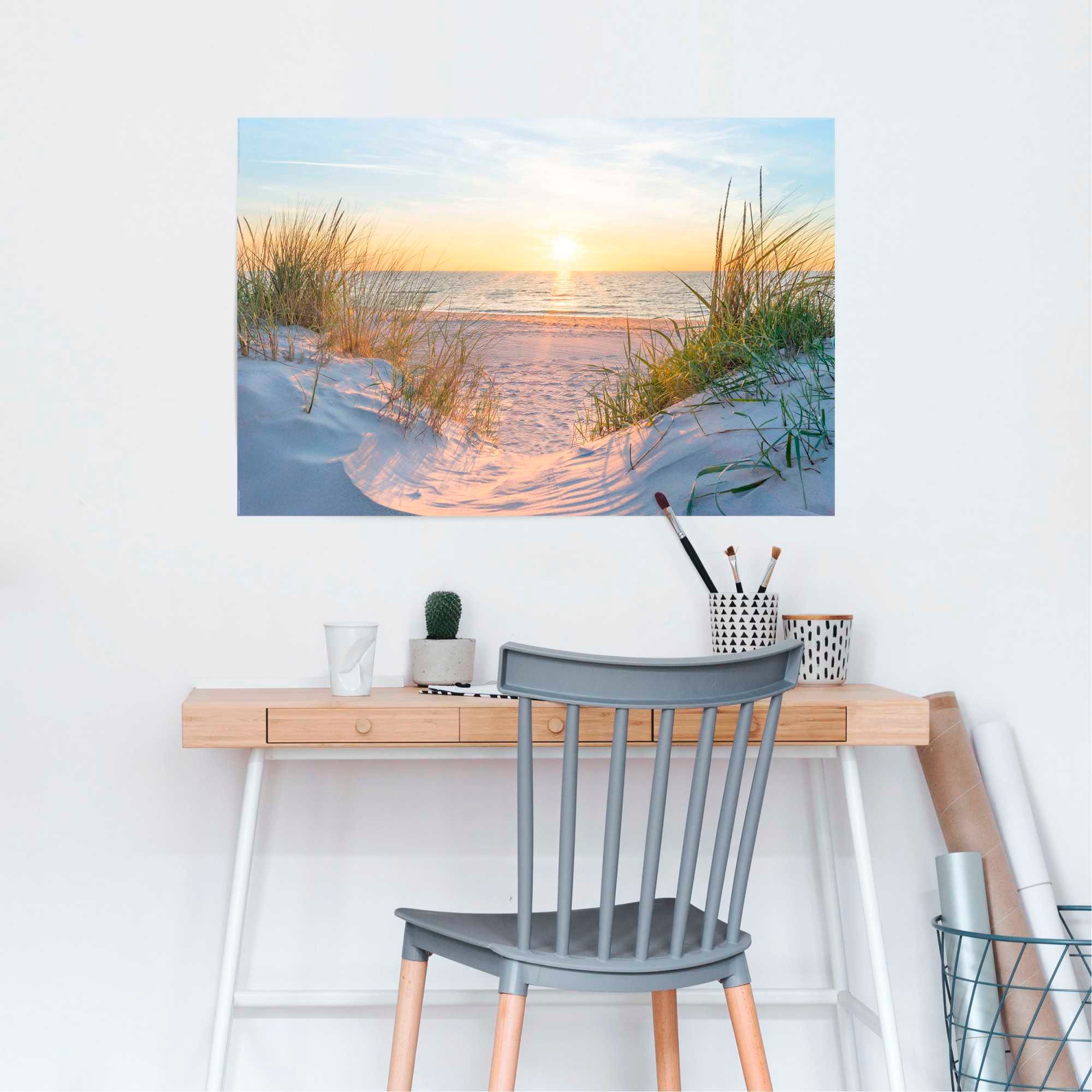 Reinders Poster "Sonnenuntergang" günstig online kaufen