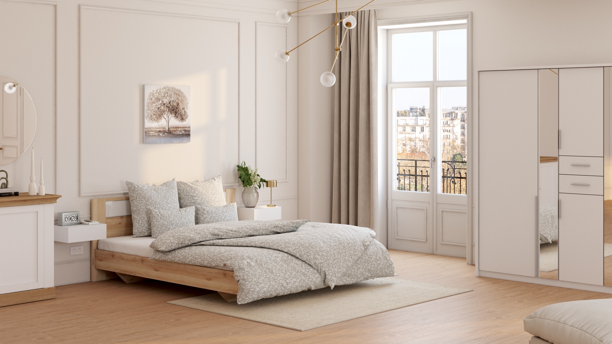 Home affaire Leinwandbild »Baum«