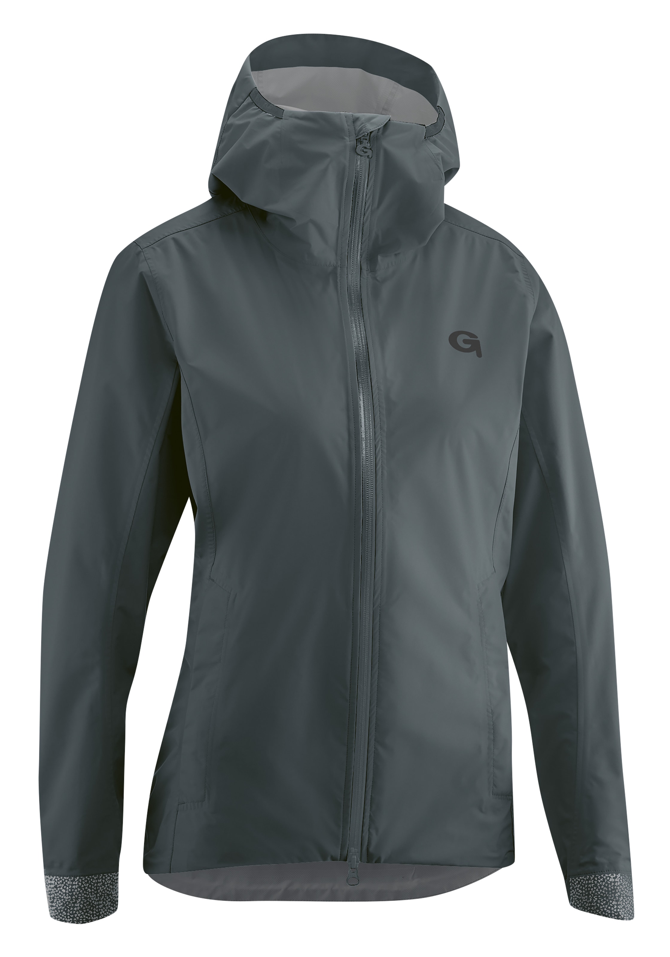 Gonso Fahrradjacke "Save Jacket Trail W", Damen Regenjacke wind- und wasserdicht, Radjacke mit Kapuze