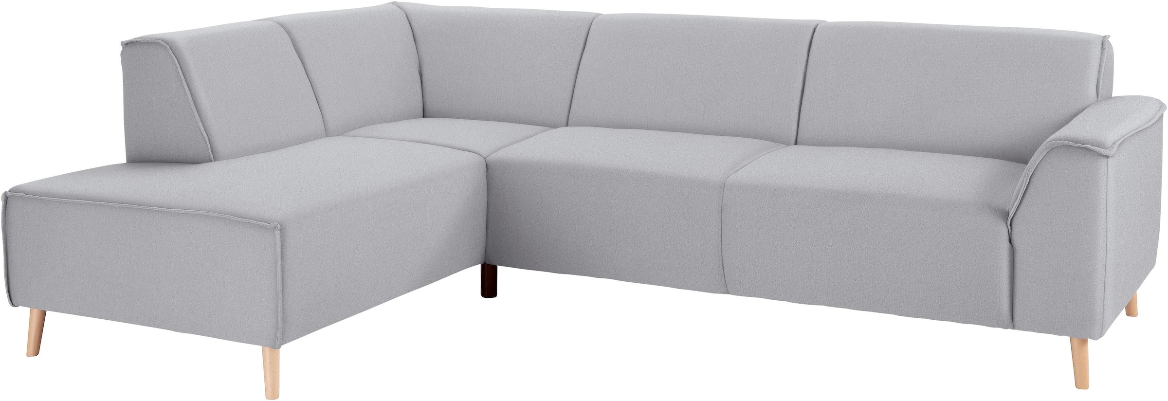 Home affaire Ecksofa "Janek Scandic Design, elegant und zeitlos, L-Form" mi günstig online kaufen