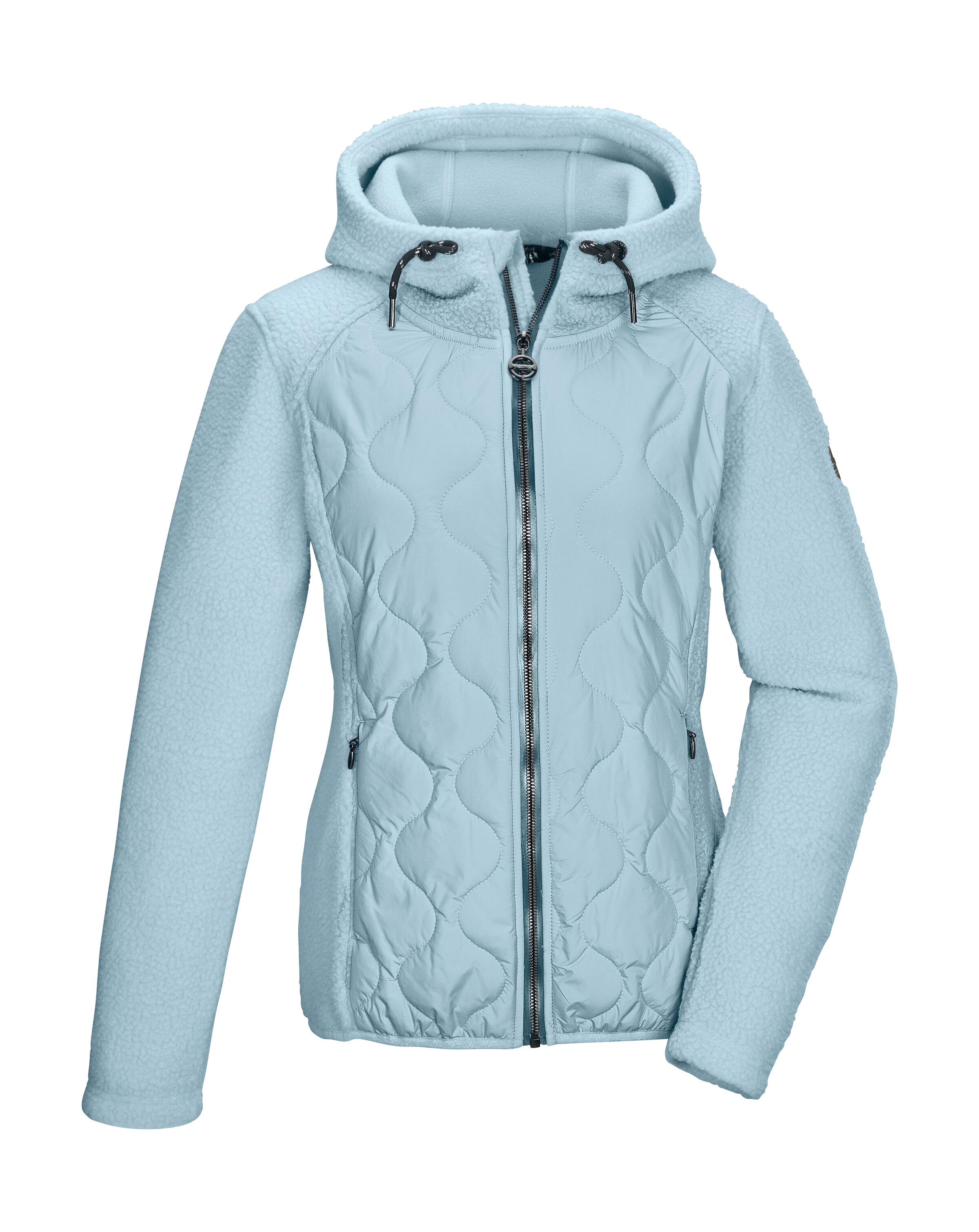 Killtec Fleecejacke "KSW 108 WMN FLC JCKT", Fleecejacke in Hybridoptik, reg günstig online kaufen