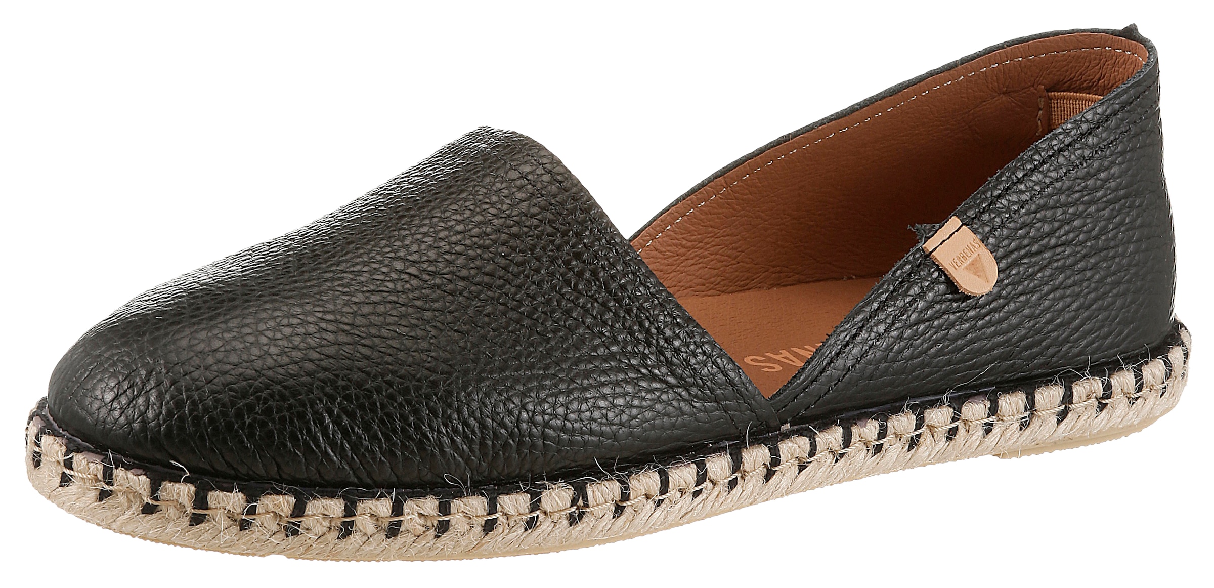 VERBENAS Espadrille "CARMEN" Slipper, Sommerschuh, Urlaubsschuh, Flat mit R günstig online kaufen