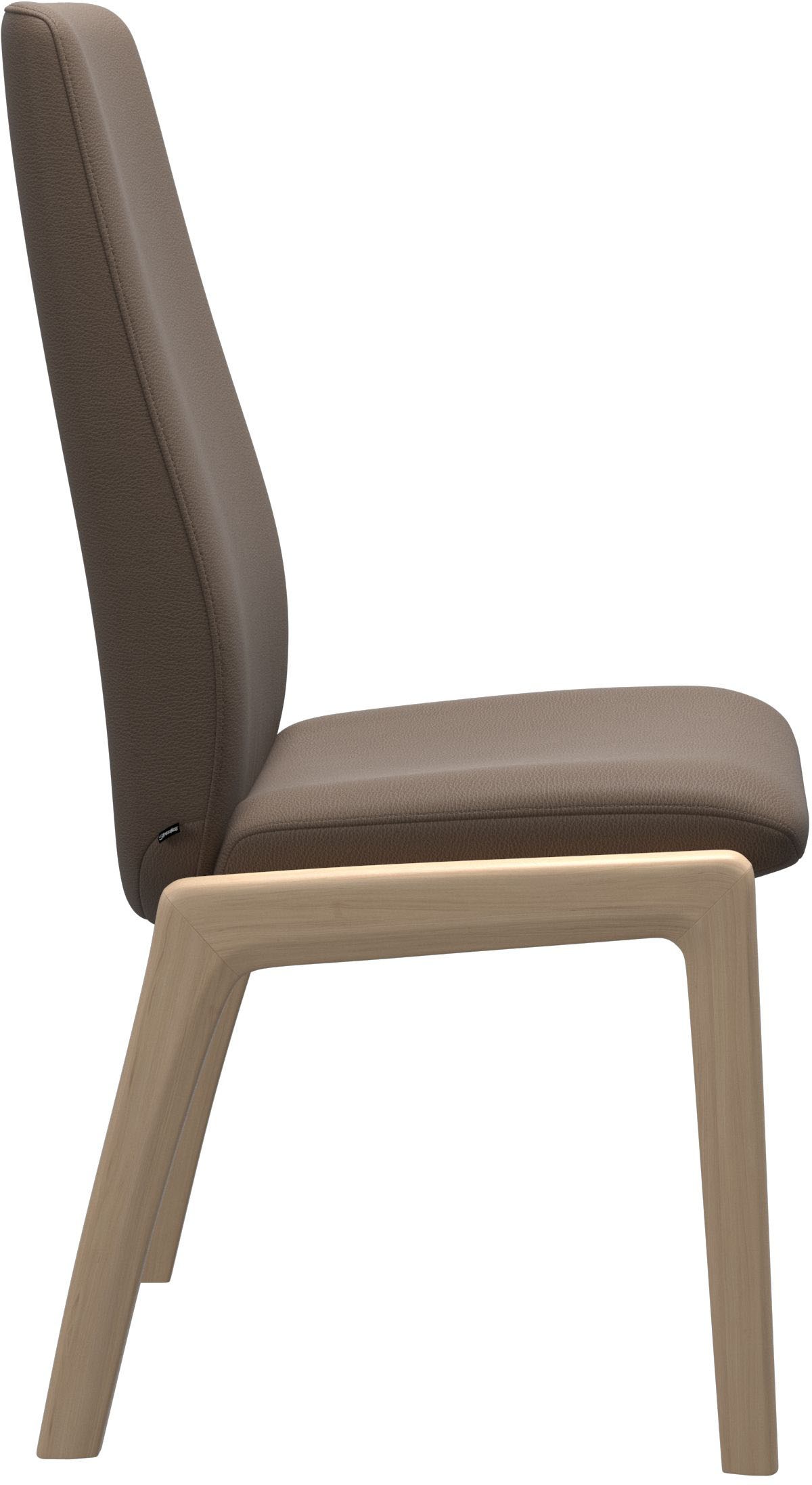 Stressless® Polsterstuhl »Laurel«, Leder BATICK, High Back, Größe L, mit abgerundeten Beinen in Eiche gekalkt