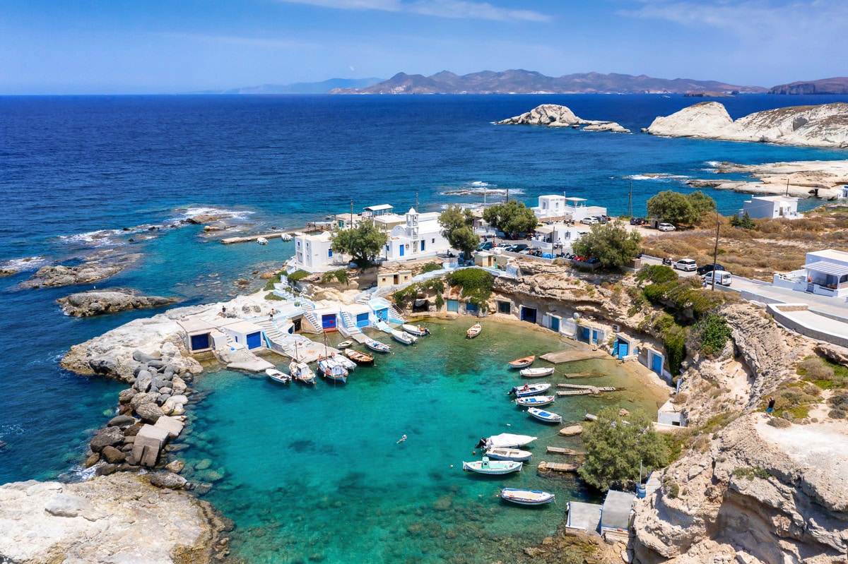 Papermoon Fototapete »Häuser am Wasser«