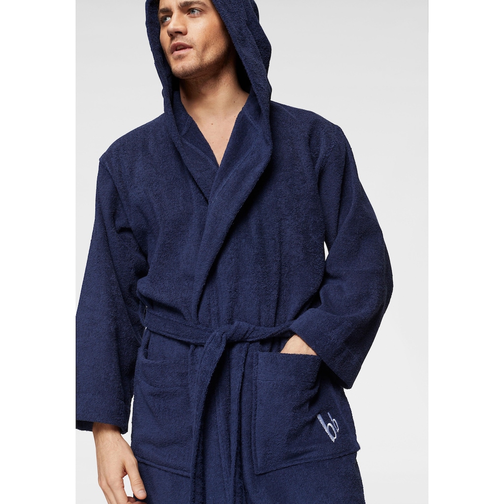 Bruno Banani Unisex-Bademantel »Robby«, (1 St.)