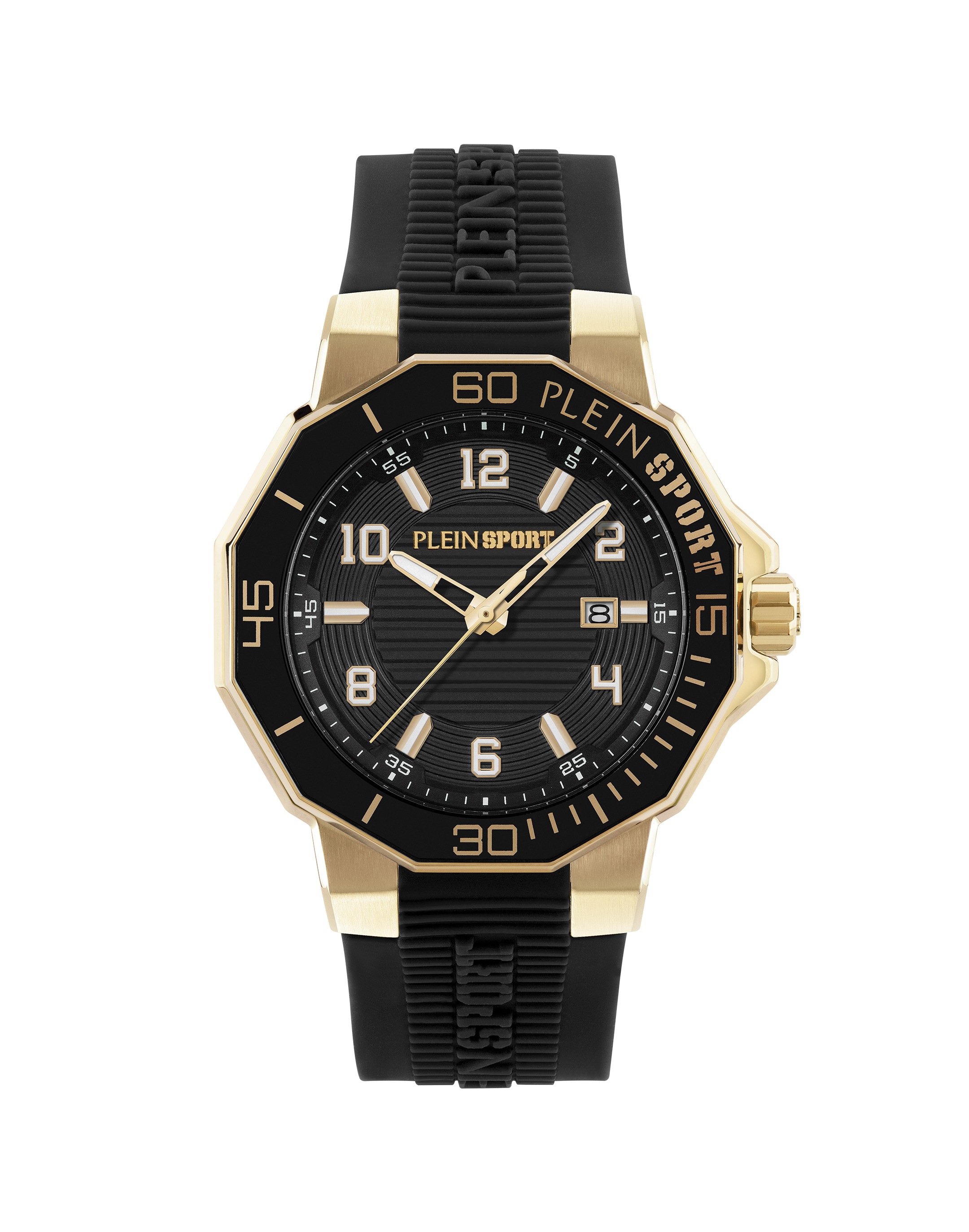 PLEIN SPORT Herren Luxusuhr "Titan", gold, Armbanduhren