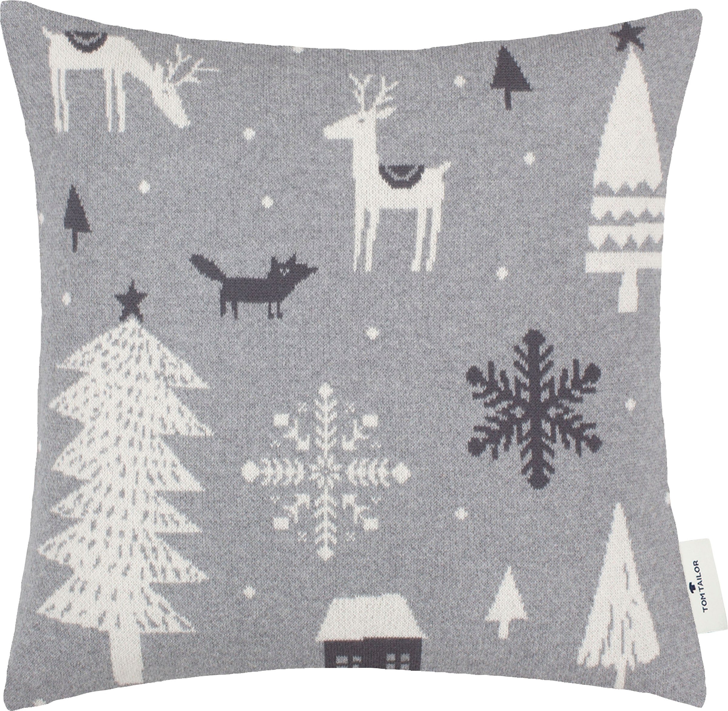 TOM TAILOR HOME Dekokissen "Scandinavian" aus hochwertiger Baumwolle, Kisse günstig online kaufen