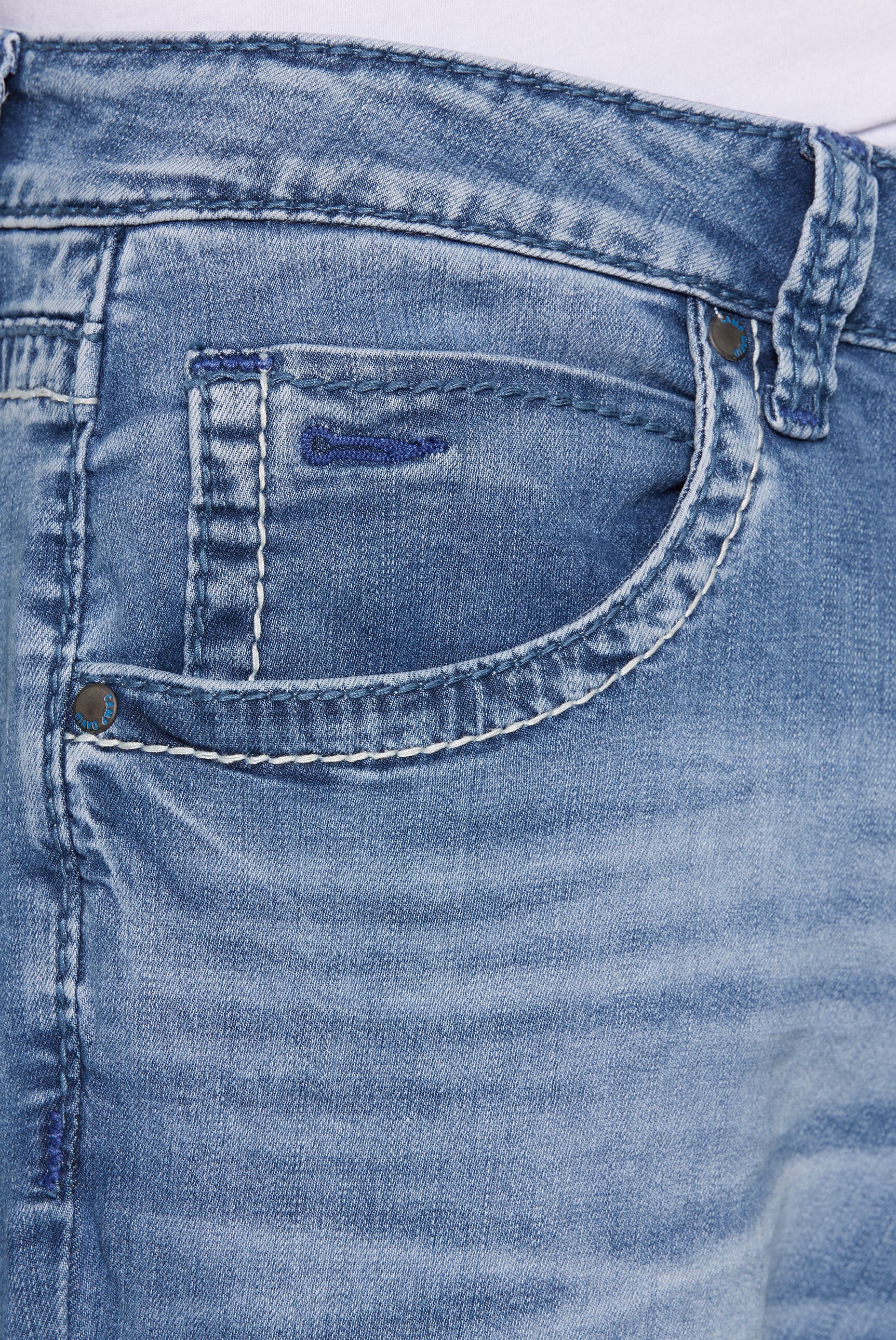 CAMP DAVID Regular-fit-Jeans mit normaler Leibhöhe