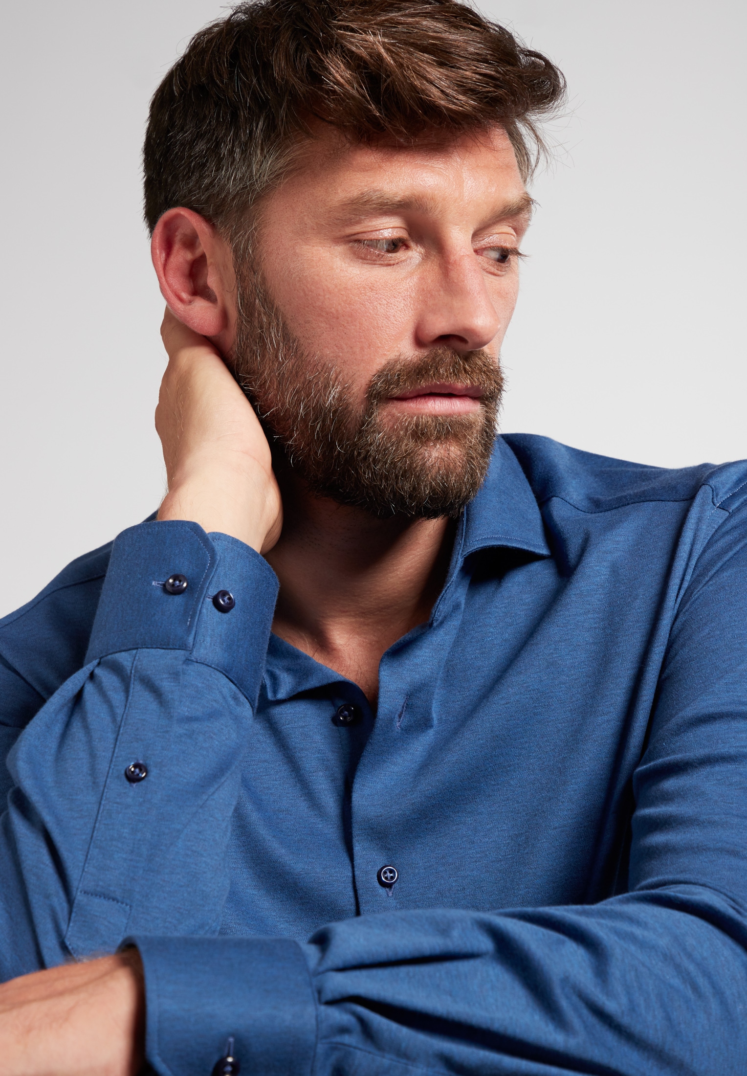 Eterna Langarmhemd »MODERN FIT«, NON IRON (bügelfrei)