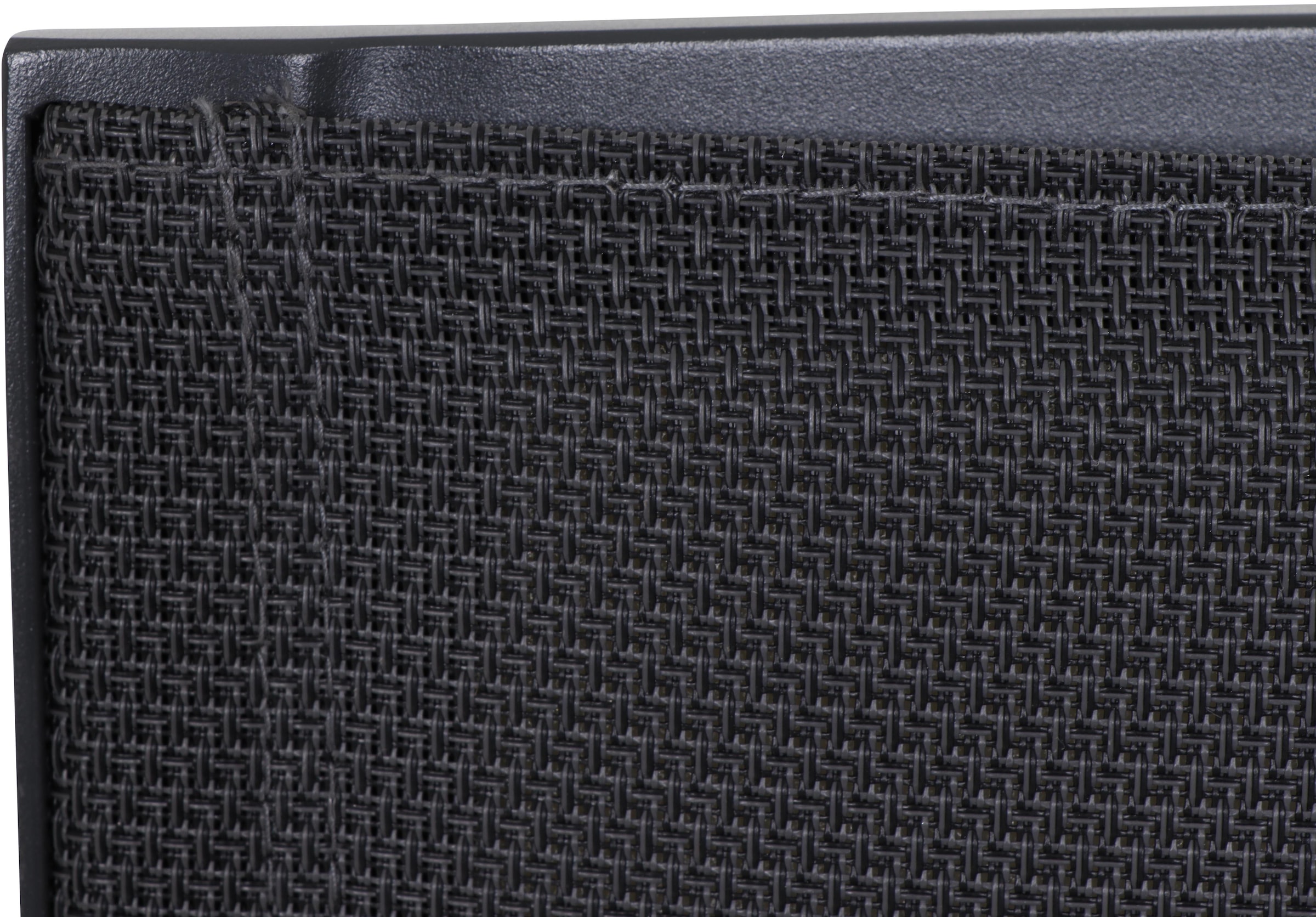 Siena Garden Gartensessel »MILANO Stapelsessel« Gestell aus Aluminium matt anthrazit, Bezug padded dunkelgrau