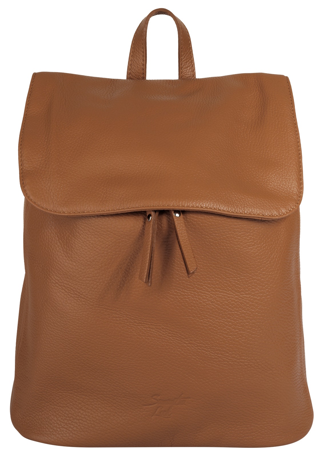 Samantha Look Cityrucksack echt Leder, Made in Italy
