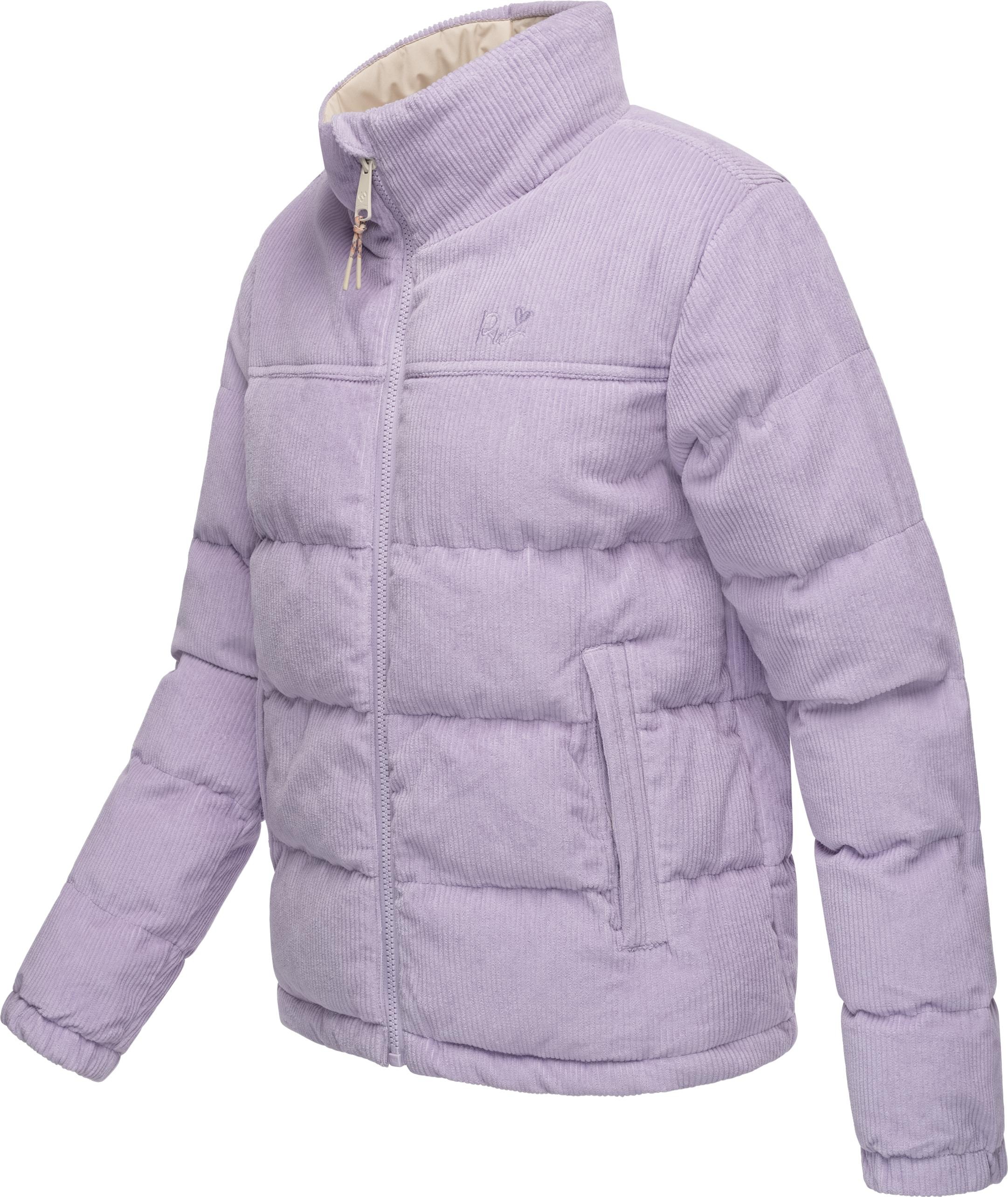 Ragwear Cordjacke »Uxia«, ohne Kapuze, Modische Damen Jacke in Cord mit wärmenden Innenfutter