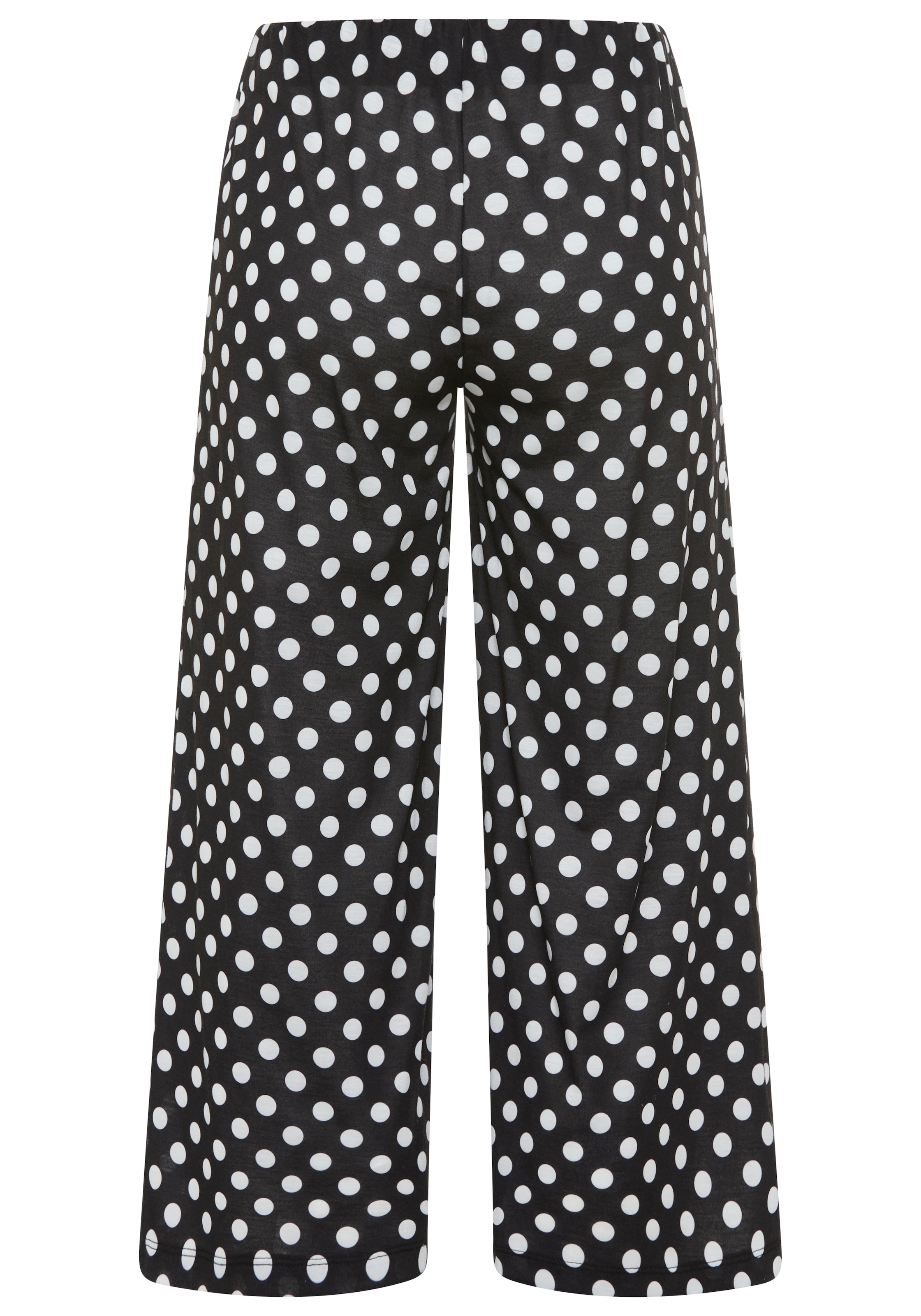 Laura Scott Jerseyhose »CULOTTE«  aus Polyester, mit gepunkteter Optik