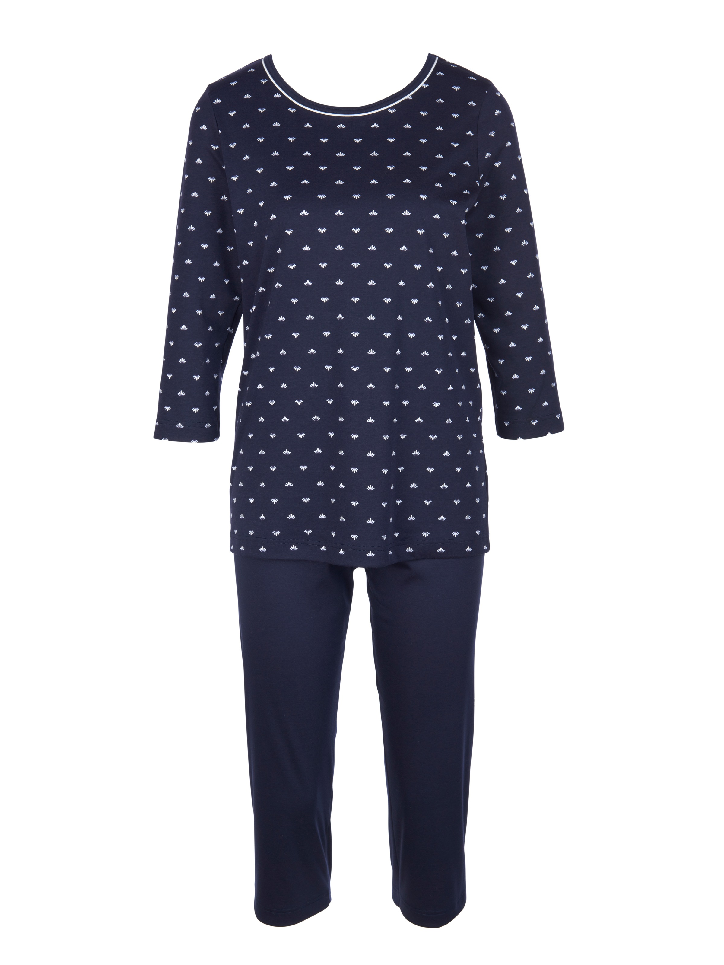 CALIDA Pyjama "Night Lovers", (2 tlg.), Pure Cotton, Interlock-Qualität, 3/ günstig online kaufen