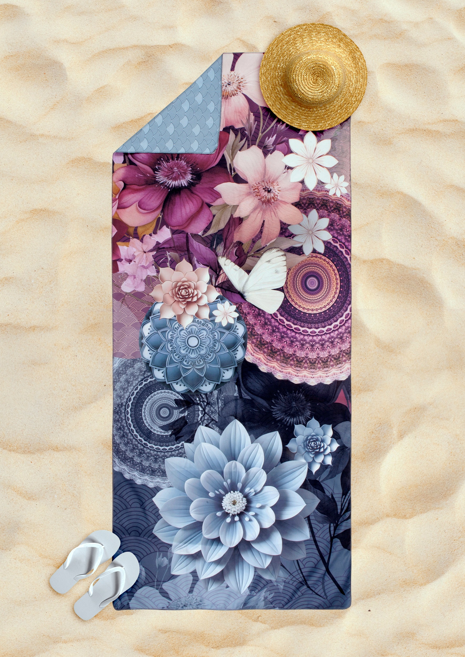 hip Strandtücher "Asher" Reisehandtuch - Sporthandtuch, yoga, Mikrofaser, s günstig online kaufen