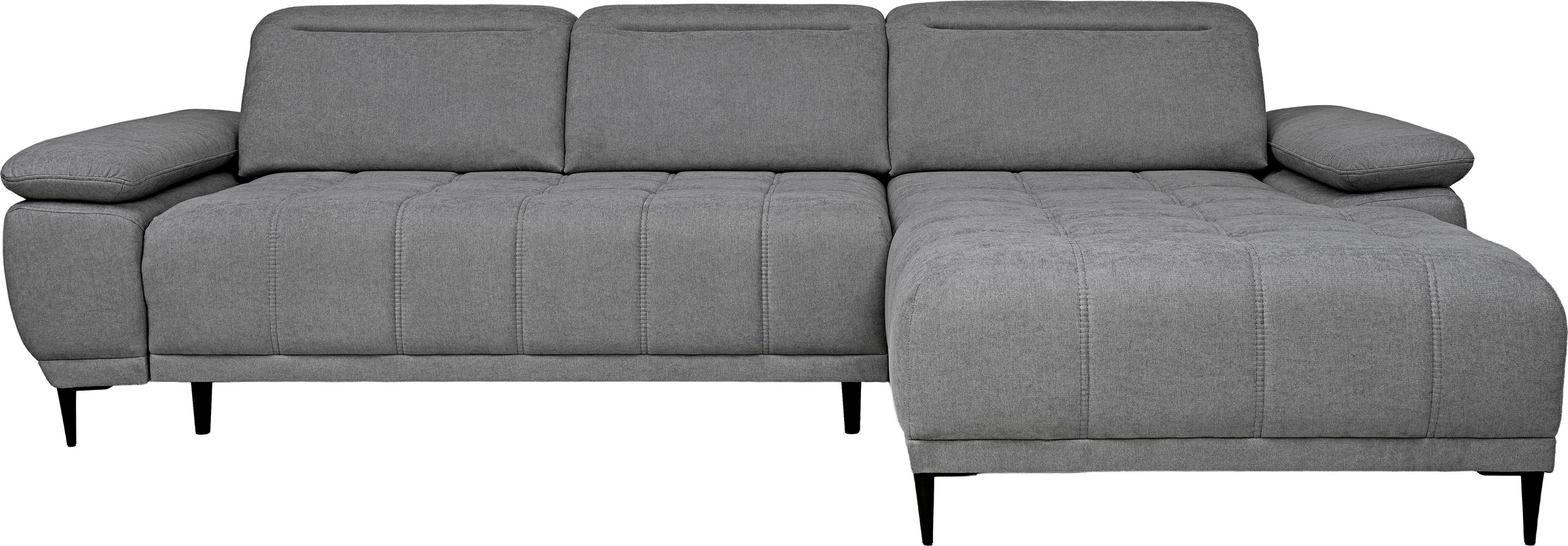 WERK2 Ecksofa "Focus-S, inkl. elektr. Sitzvorzug, manuelle Kopfteilverstell günstig online kaufen