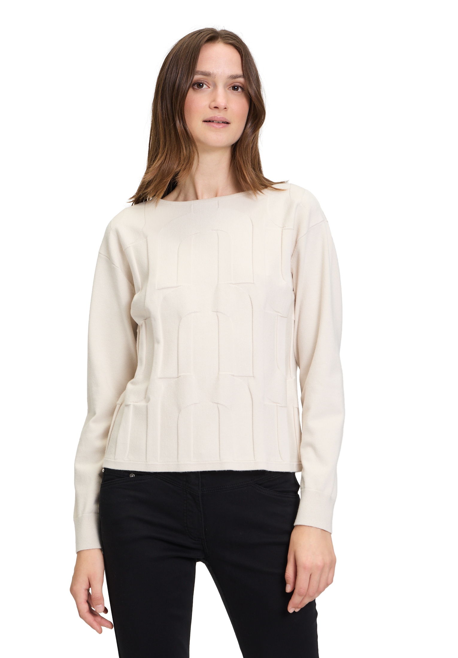 Betty Barclay Strickpullover "Betty Barclay Damen Feinstrickpullover mit St günstig online kaufen