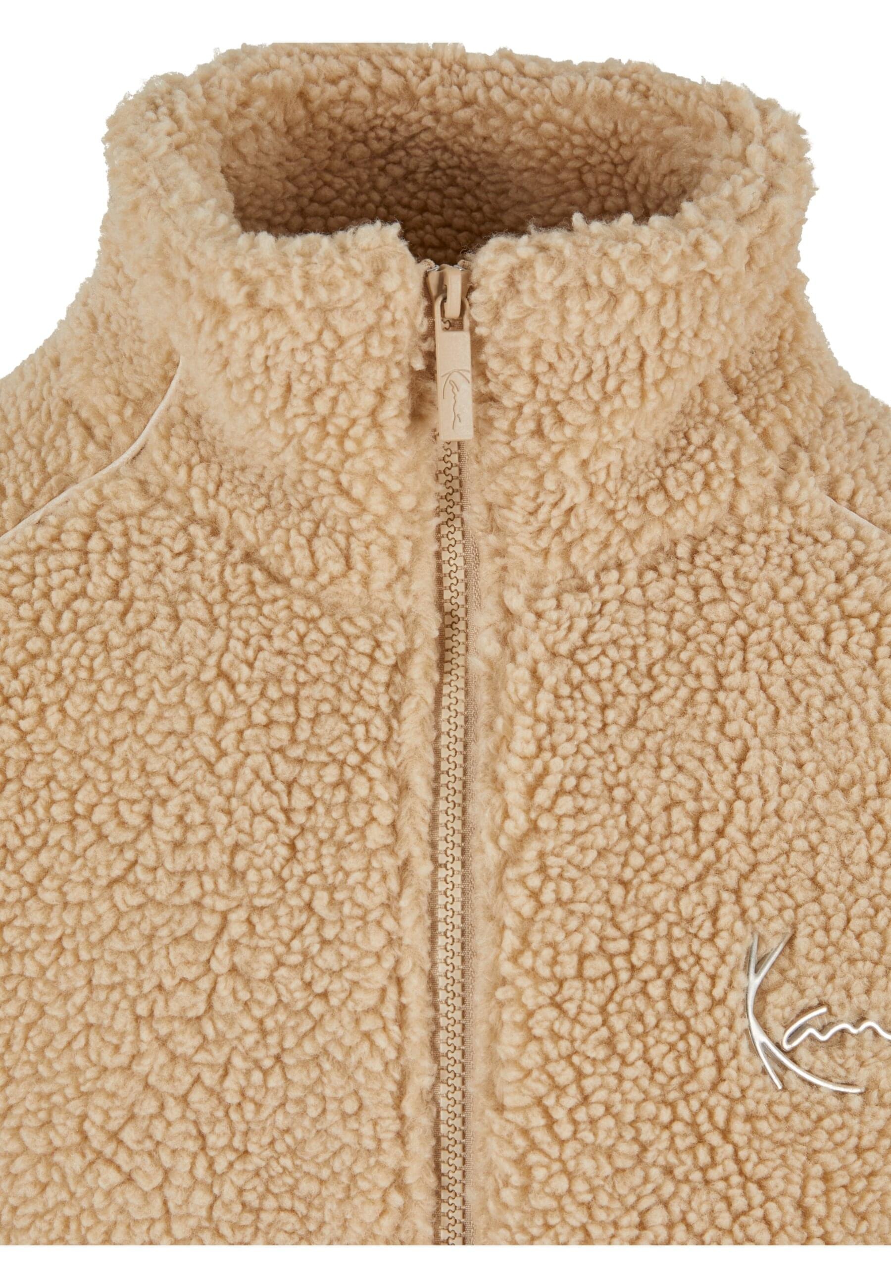 Karl Kani Allwetterjacke »Karl Kani Karl Kani Metal Signature Teddy Jacket«, (1 St.), ohne Kapuze