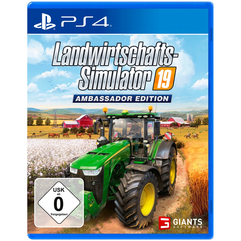 Astragon Spielesoftware »PS4 Landwirtschafts-Simulator 19 Ambassador Edition«, PlayStation 4