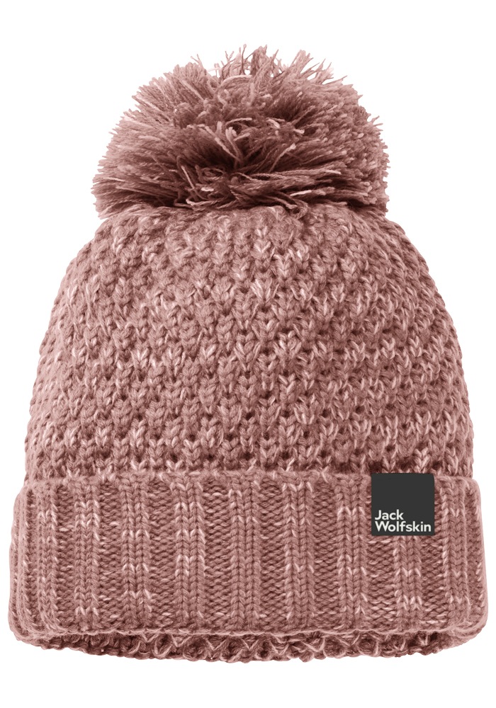 Jack Wolfskin Bommelmütze "HIGHLOFT KNIT CAP WOMEN"