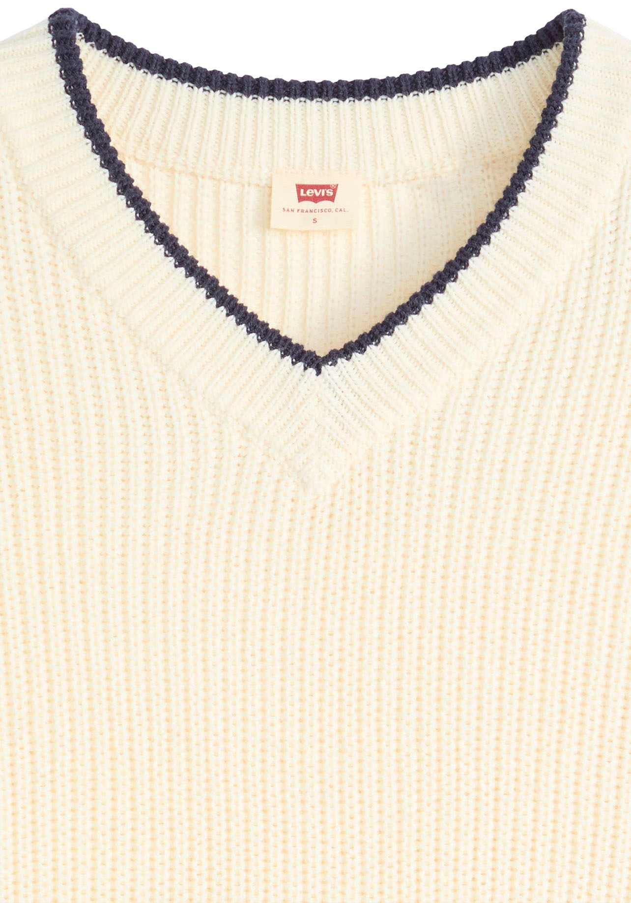 Levi's® Strickpullover »REESE VNECK SWEAT«, mit V-Ausschnitt