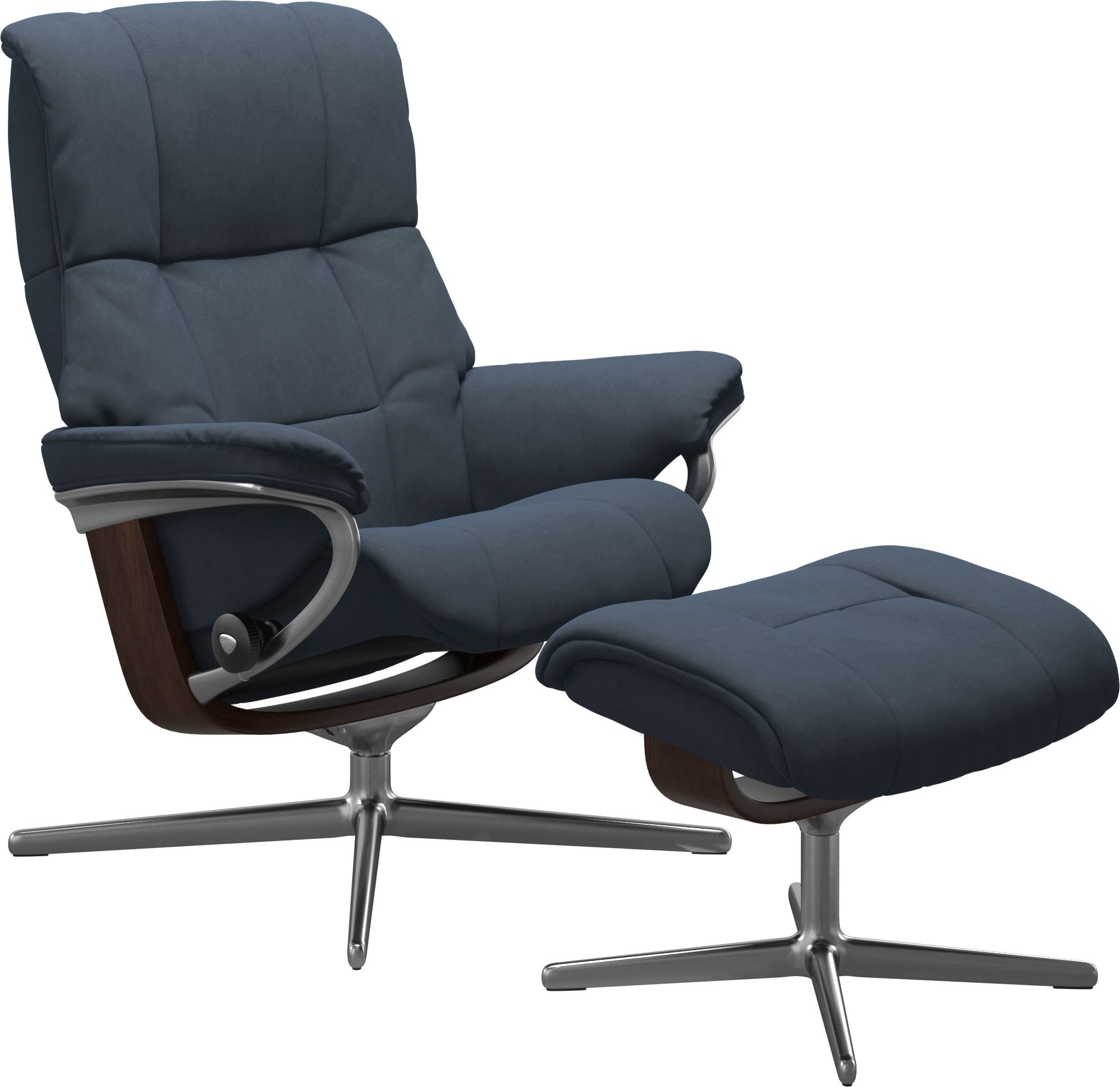 Stressless® Relaxsessel »Mayfair« mit Cross Base, Größe S, M & L, Holzakzent Braun
