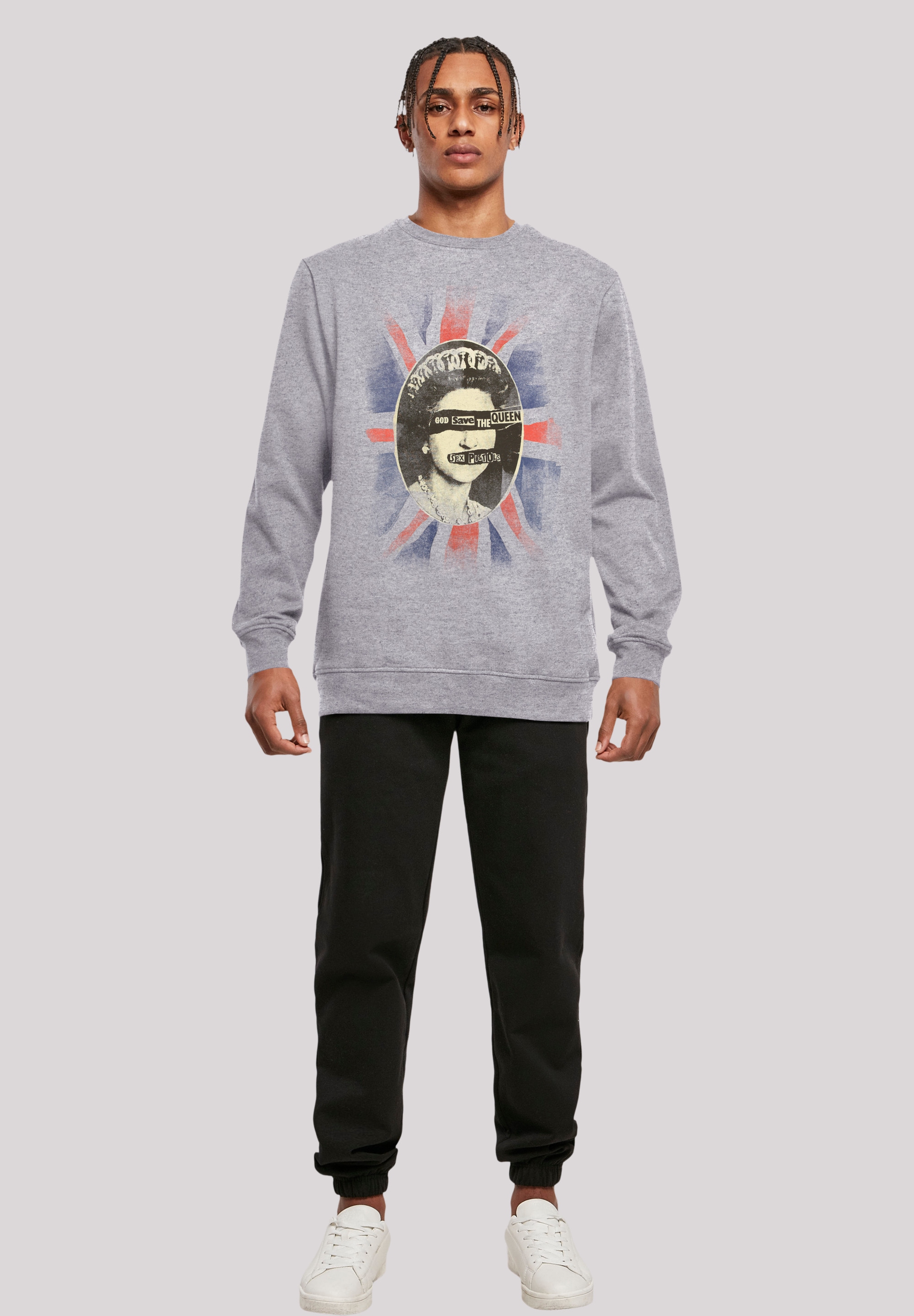 F4NT4STIC Sweatshirt »Sex Pistols God Save The Queen«, Premium Qualität