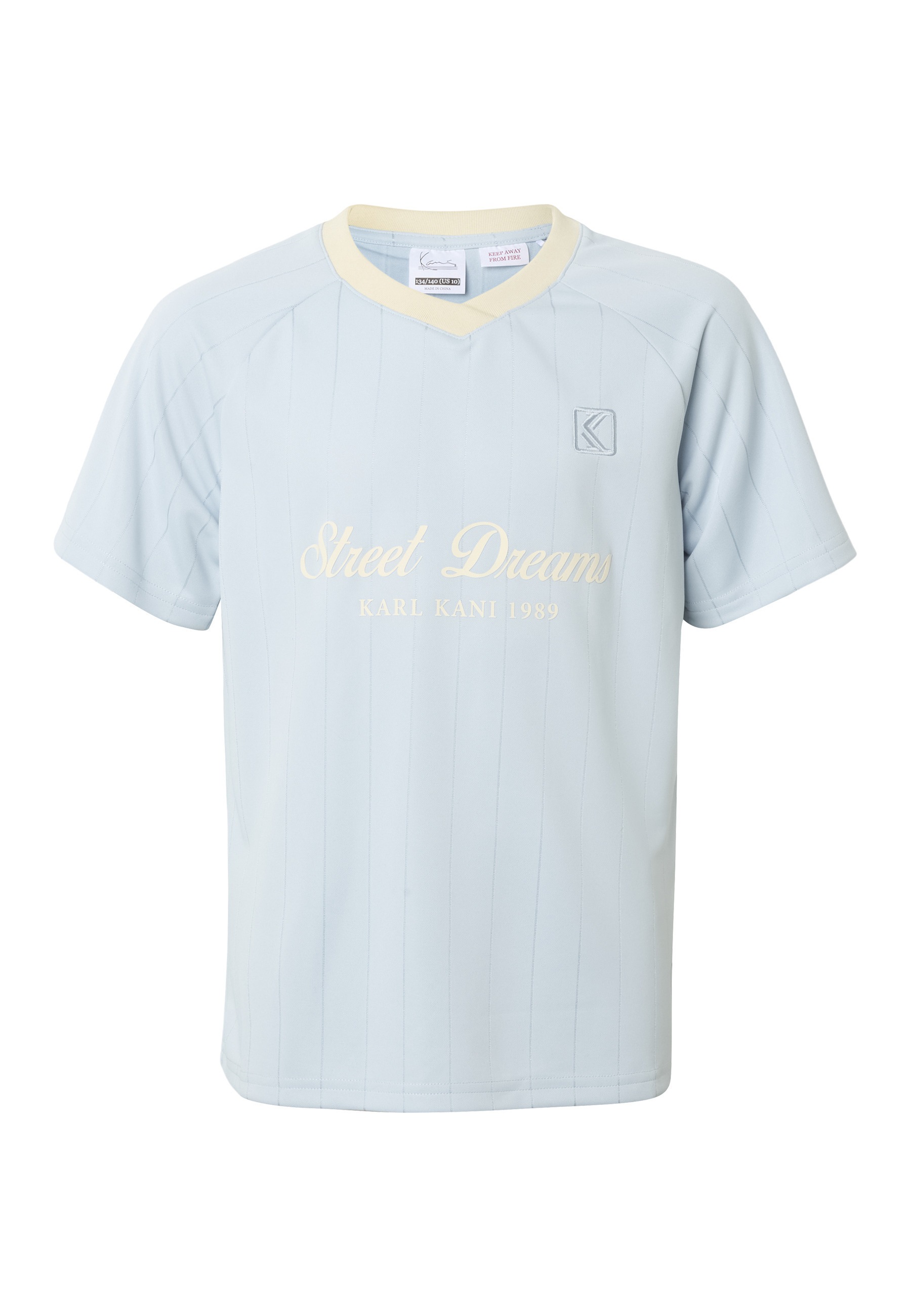 Karl Kani T-Shirt "Karl Kani OG Shadow Pinstripe Soccer Jersey Junior" 1