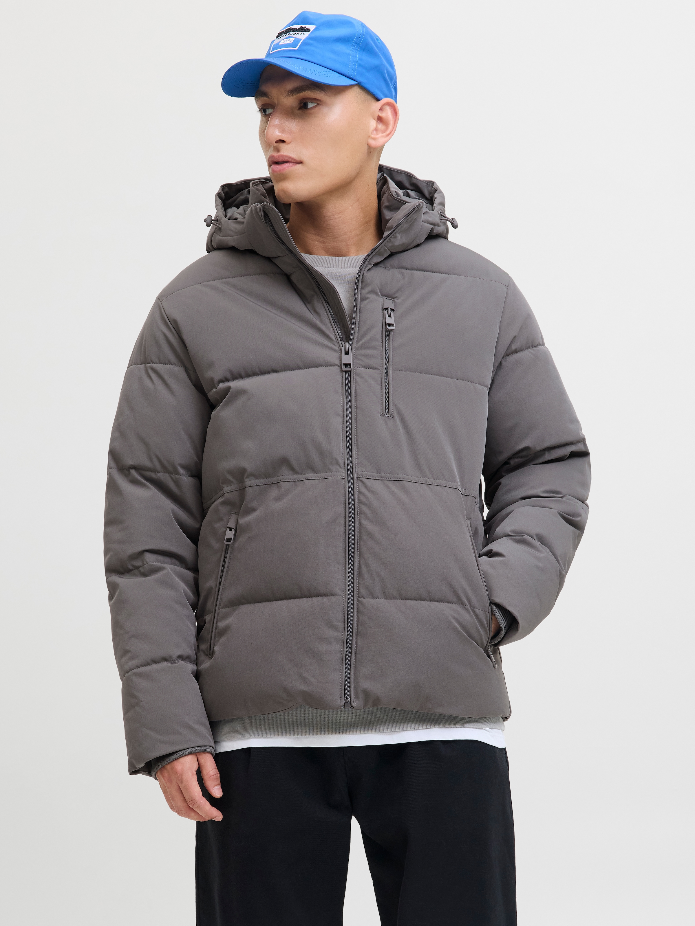 Jack & Jones Steppjacke "JJEOWEN PUFFER SN" mit Kapuze günstig online kaufen