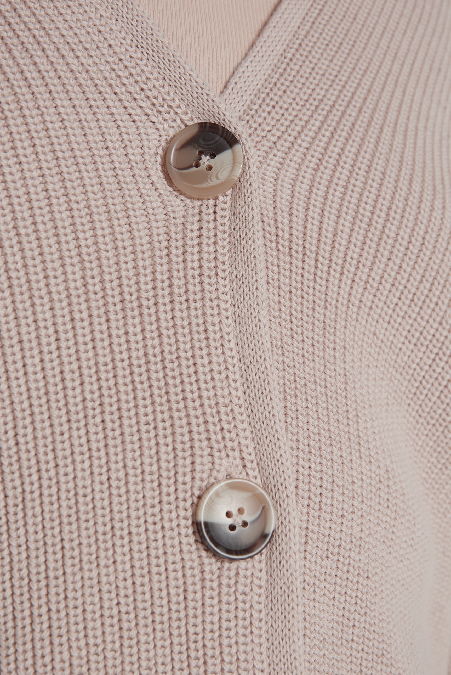 SENSES.THE LABEL Cardigan, im Rippstrickmuster
