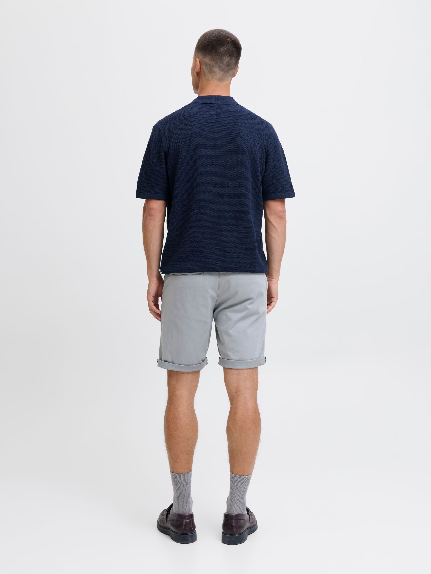 Jack & Jones Chinoshorts »JPSTBOWIE JJSHORTS S«  mit Aufschlag