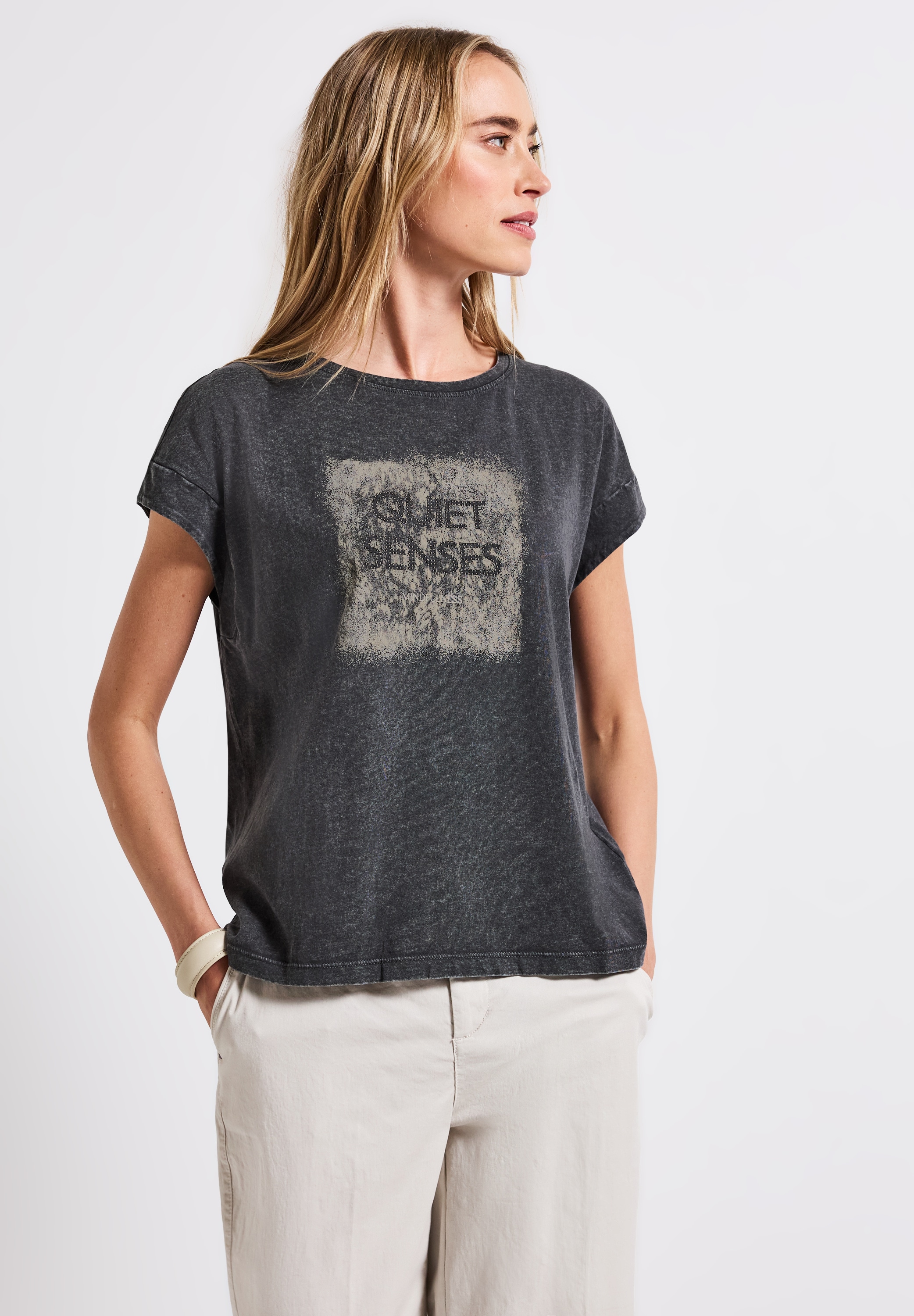 STREET ONE T-Shirt, aus reiner Baumwolle günstig online kaufen