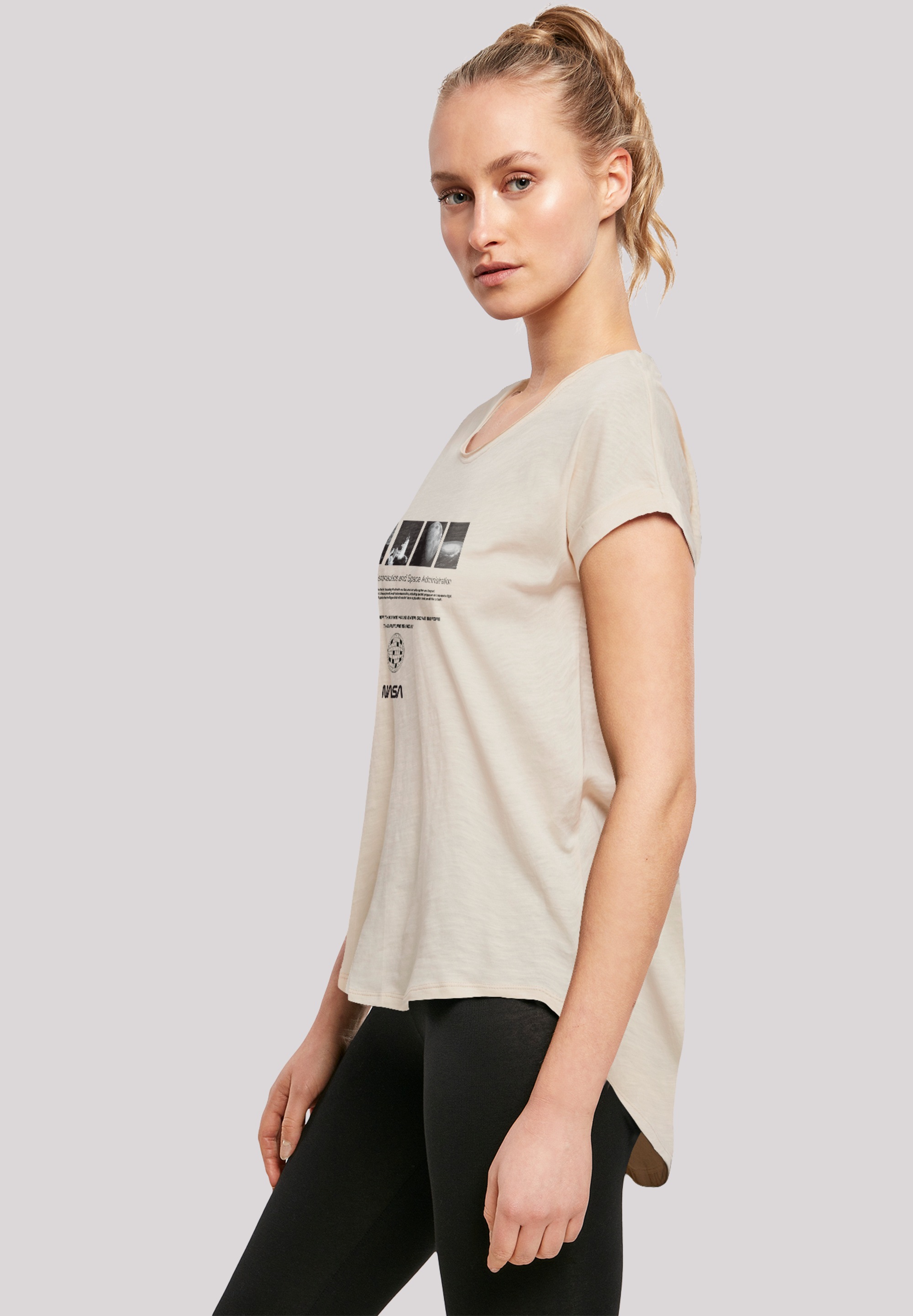 F4NT4STIC T-Shirt »NASA Retro Photo Ad The Future Is Now« Premium Qualität