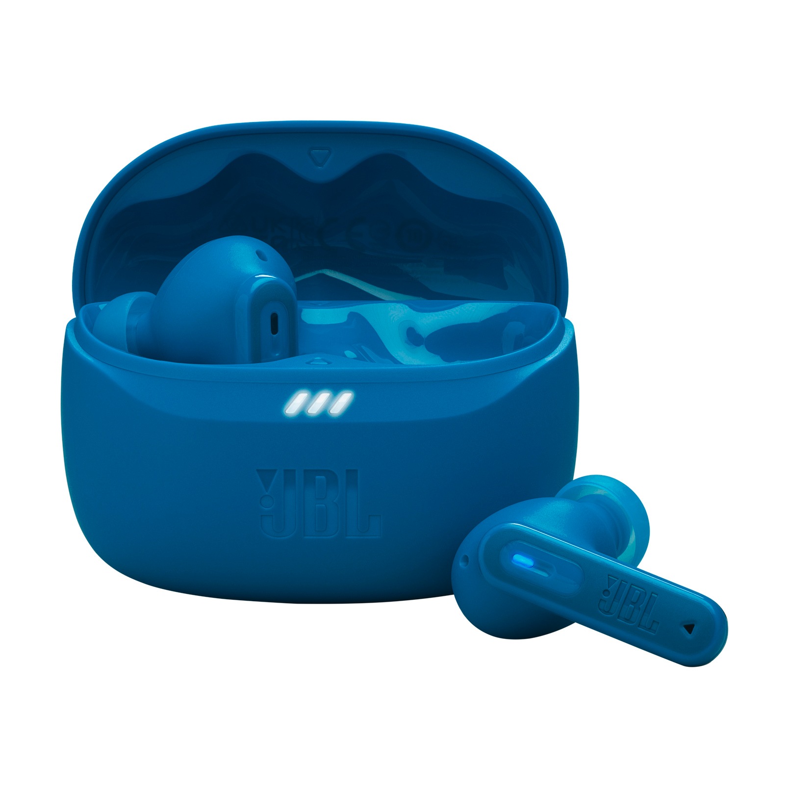 JBL wireless In-Ear-Kopfhörer "TUNE BEAM 2", B:3,2cm H:16cm T:10cm, blau, Kopfhörer