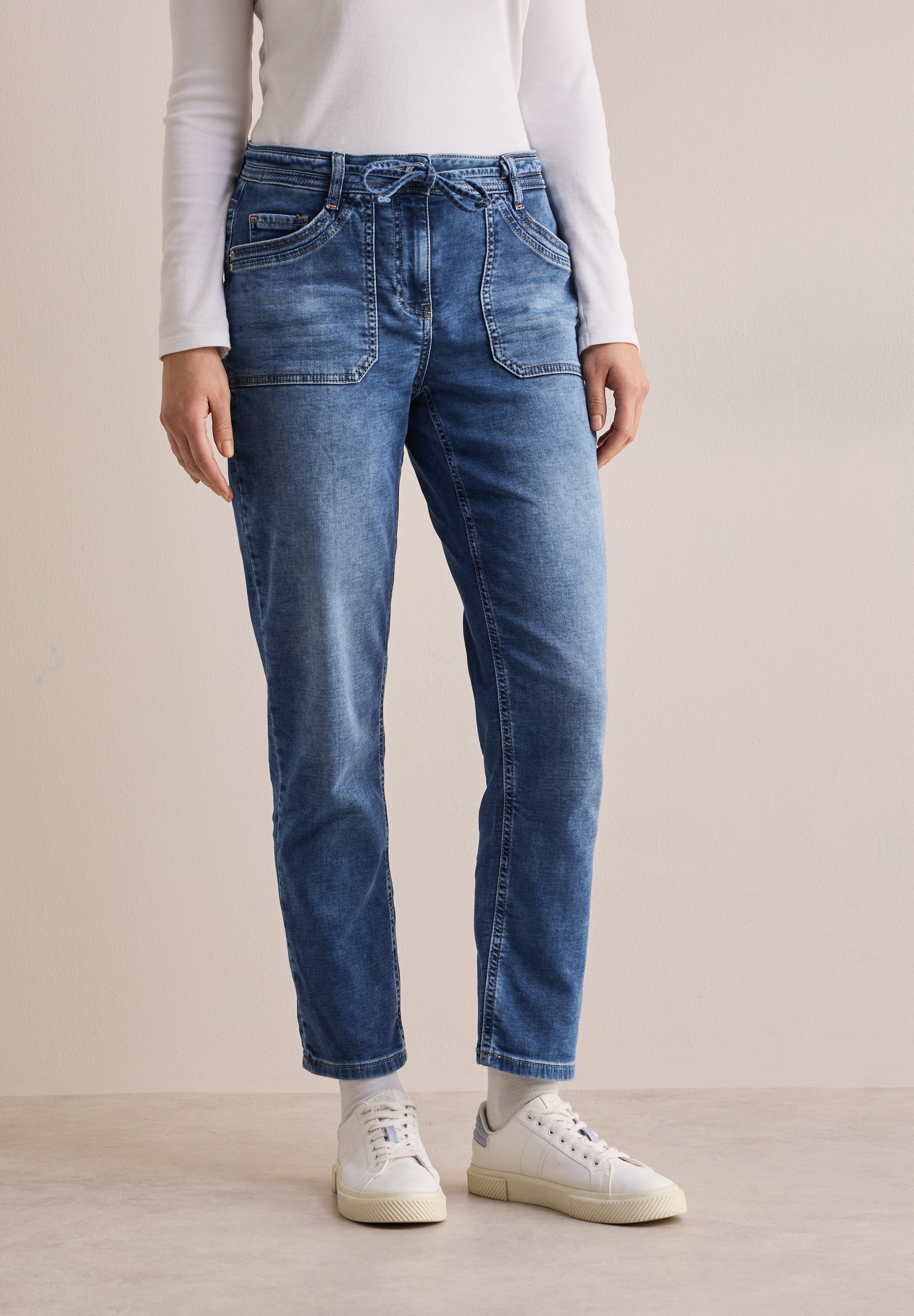 Cecil Comfort-fit-Jeans, aus Baumwolle mit Stretchanteil günstig online kaufen