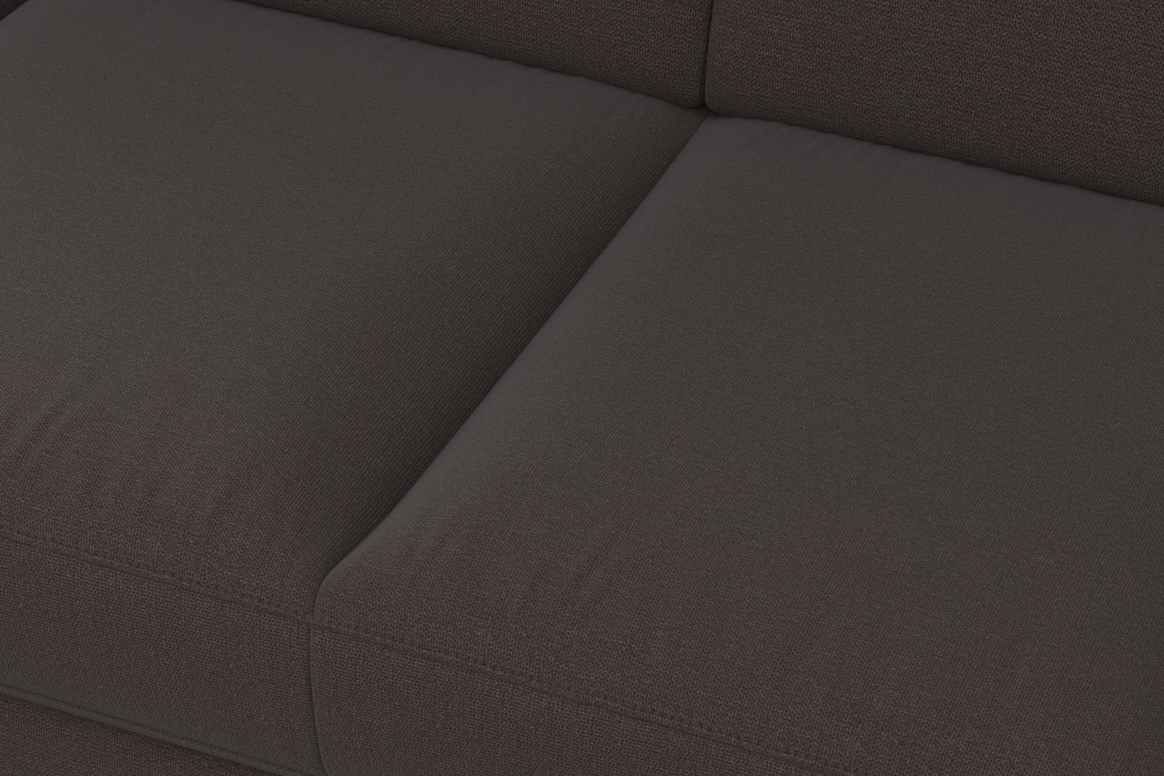 sit&more Ecksofa »Padua L-Form«, inklusive Sitztiefenverstellung, Armteilfunktion und Federkern