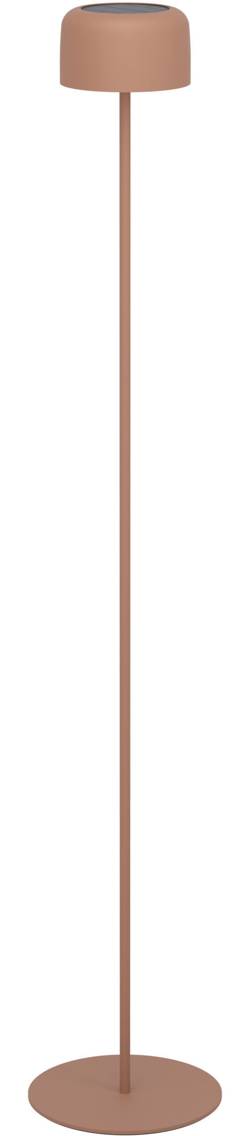 EGLO Stehlampe »ROCCANOVA-L Stehlampe - Stahl - SOLAR-LED - 2,8W - IP44« LED-Modul 1 Stk. Warmweiß Standleuchte, Leselampe, Wohzimmer, Schlafzimmer, H120 x Ø13,5 cm