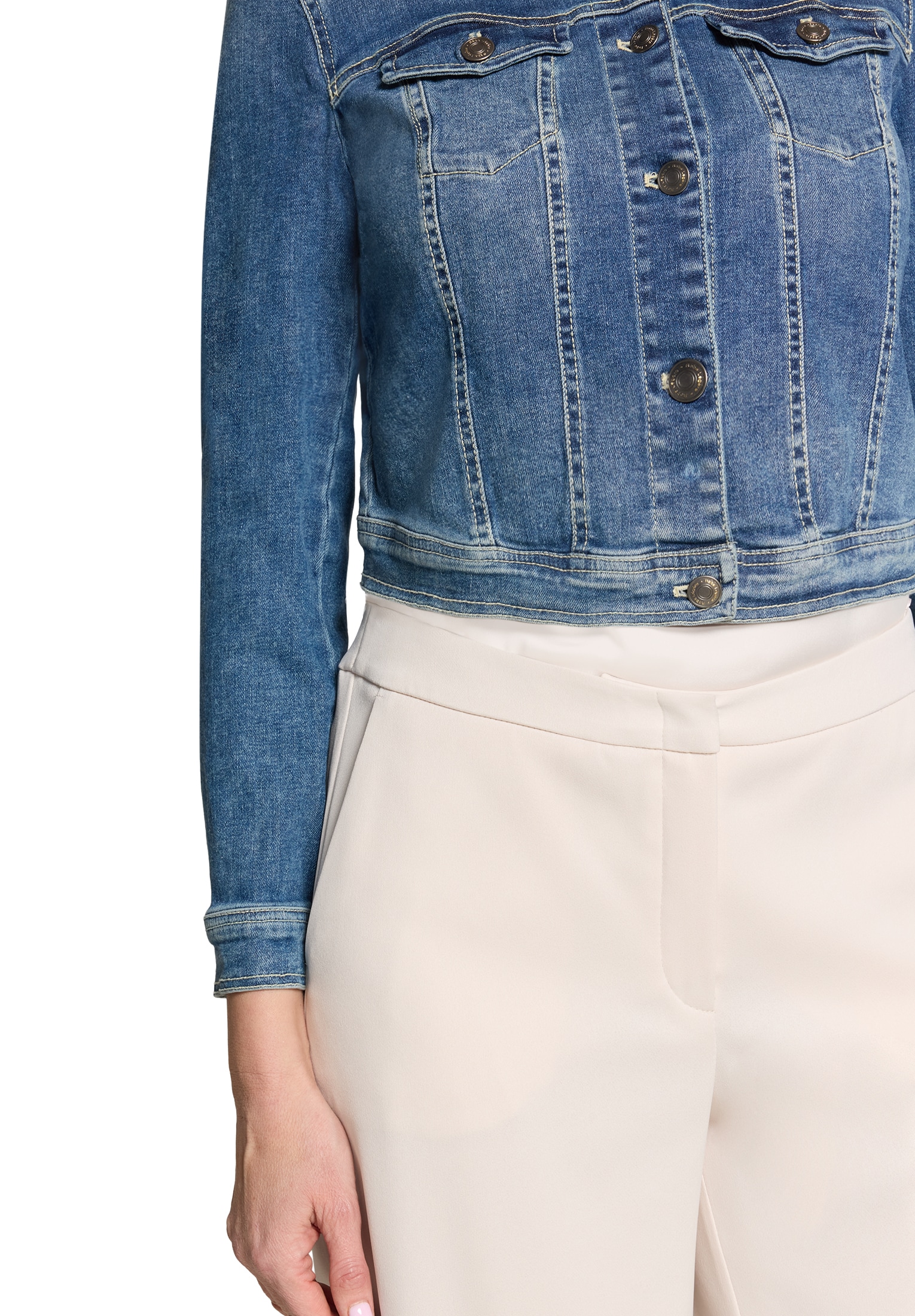 Vera Mont Jeansjacke »Damen mit Waschung«
