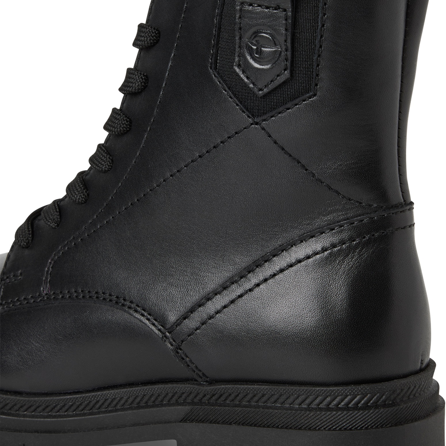 Thumbnail - Tamaris Schnürstiefelette, Blockabsatz, Schnürboots mit modischen Ziernähten