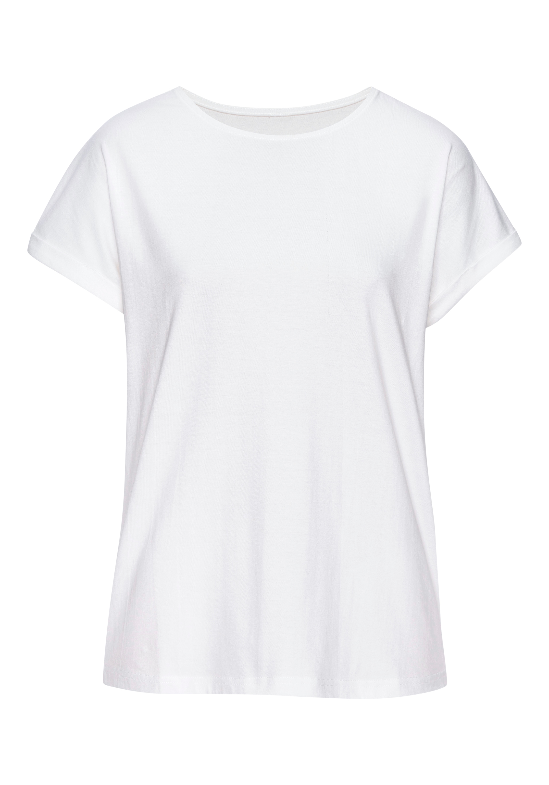 Vivance T-Shirt aus hochwertiger Bio-Baumwoll-Qualität