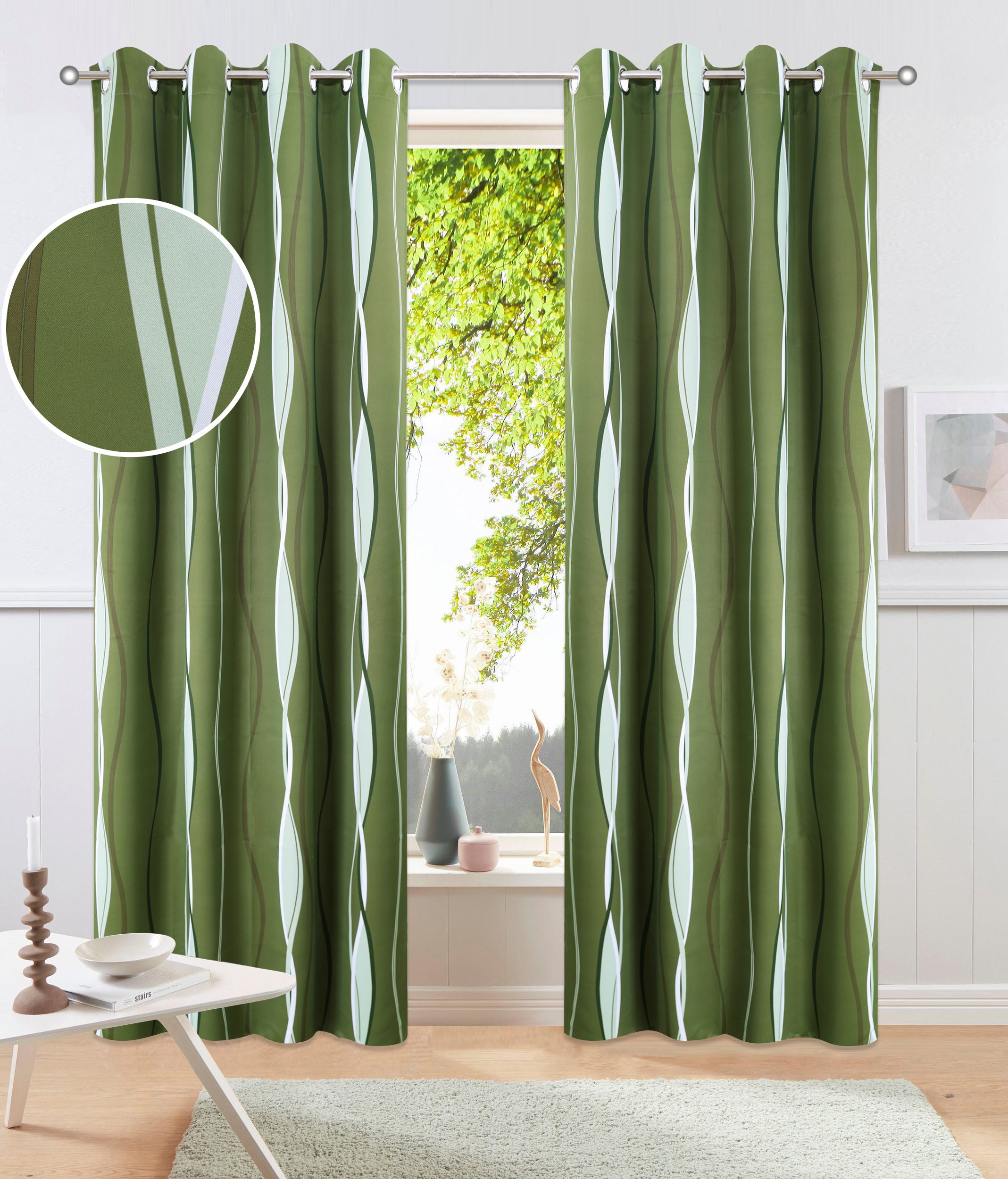OTTO home Vorhang "Dimona Blackout" Ösen 1 Stk. tlg.