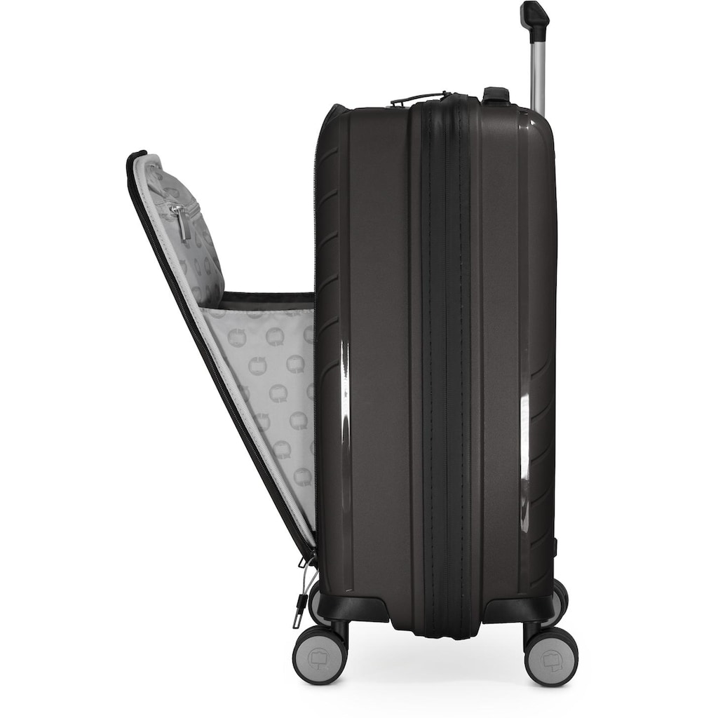 Hauptstadtkoffer Hartschalen-Trolley »TXL, titan, 55 cm«, 4 Rollen