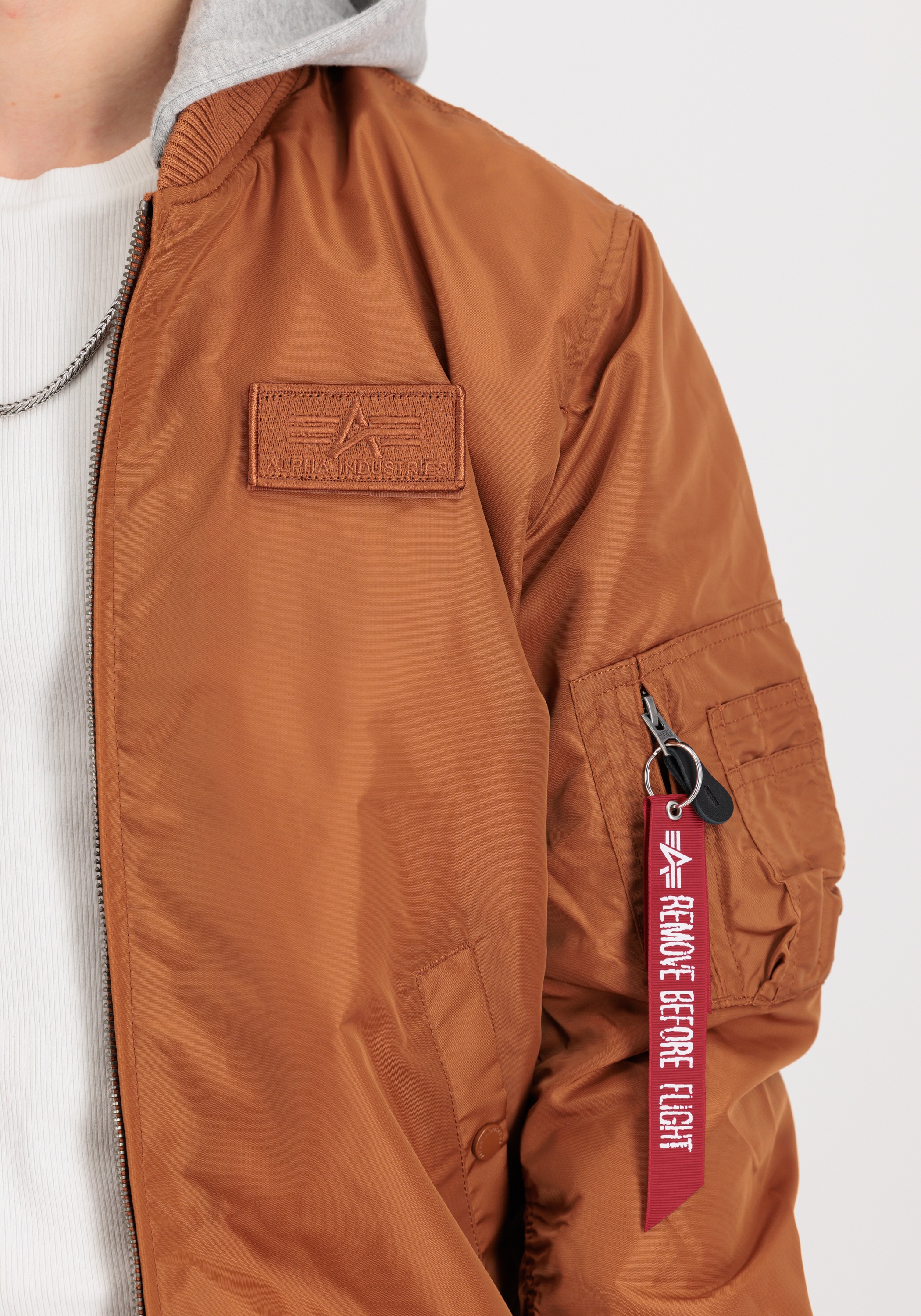 Alpha Industries Bomberjacke »Alpha Industries Men - Bomber Jackets MA-1 TT Two Tone Hood«
